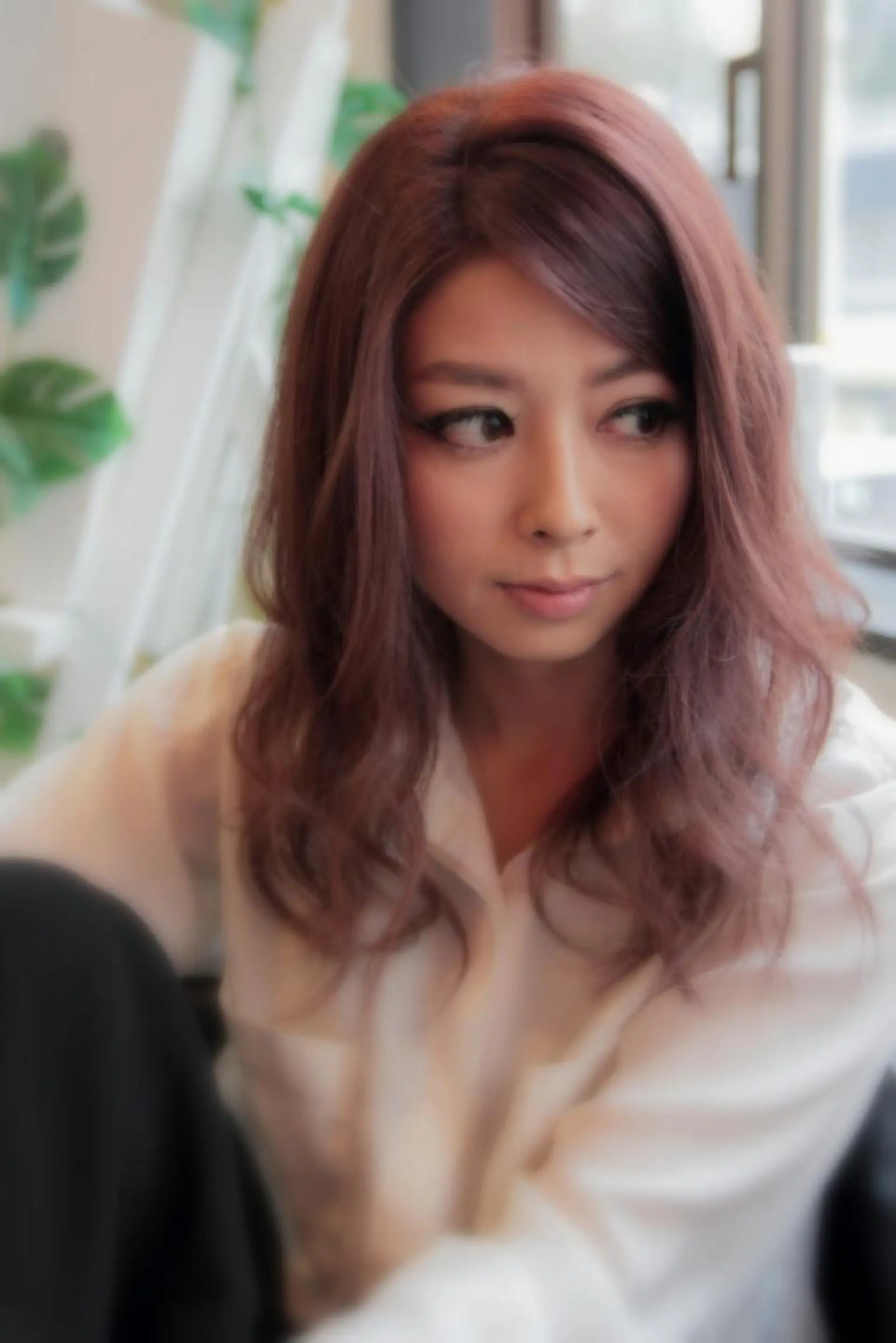 セミロング カラー パーマ Vida creativeのヘアスタイル