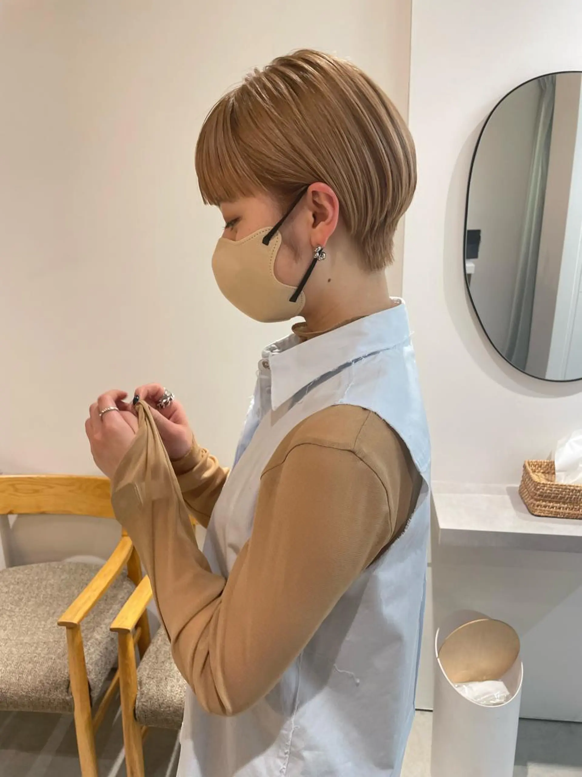 ショート カラー 三宅 昌太のヘアスタイル