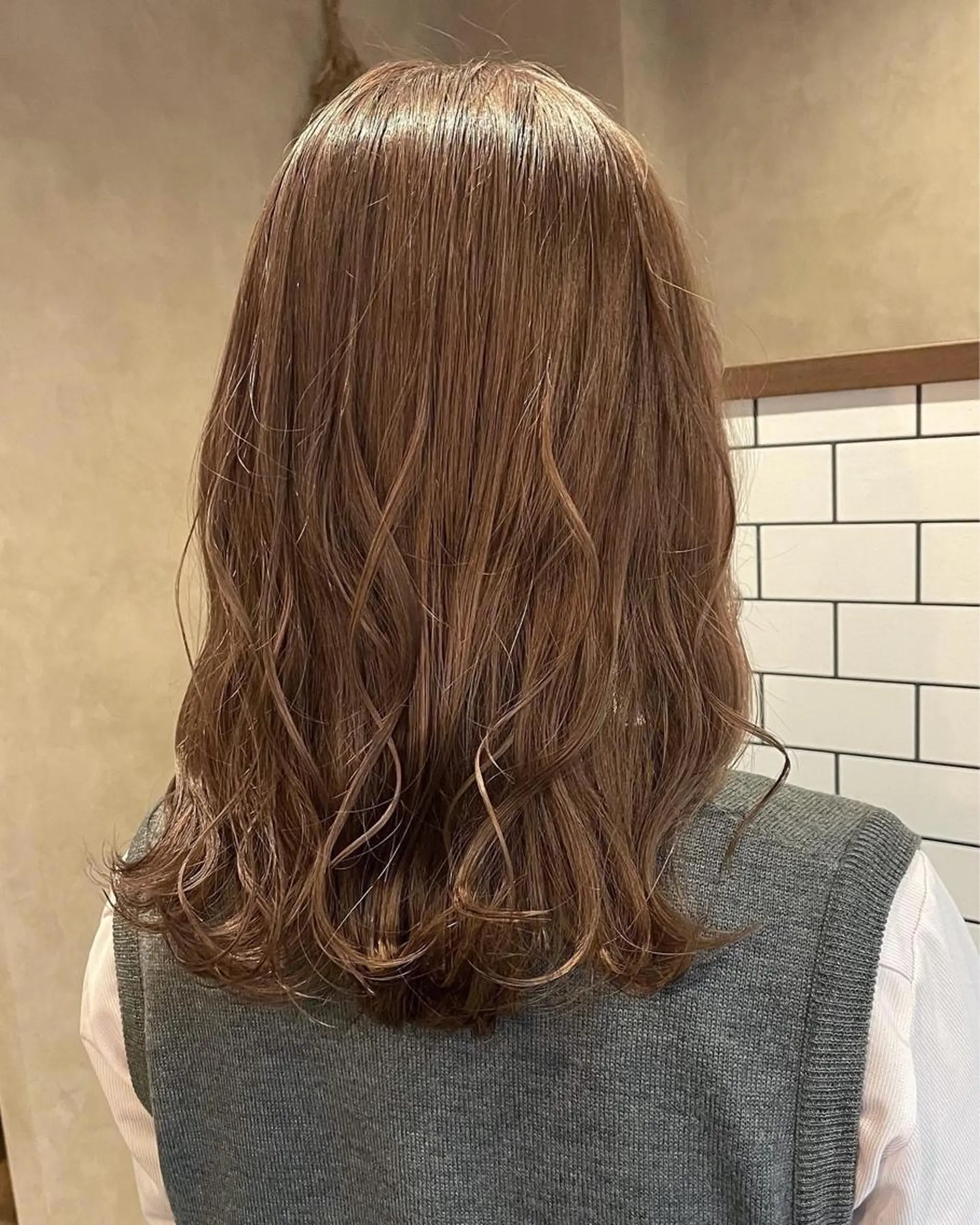 ロング 赤味消しcolor 🥣♡Ayaのヘアスタイル