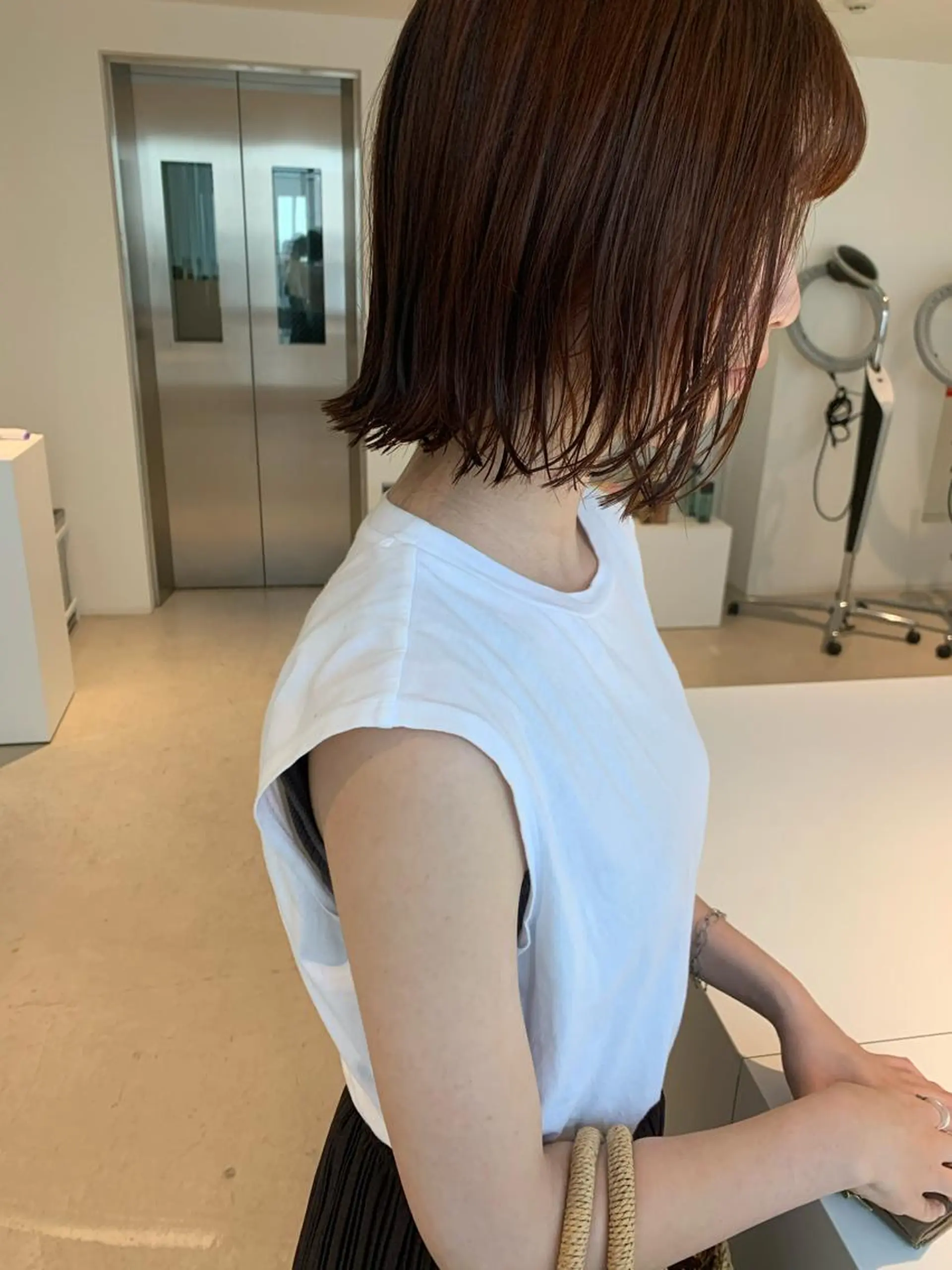 ショート カラー カット ヘアカラー トリートメント ANY／SUE 千葉パーマのヘアスタイル