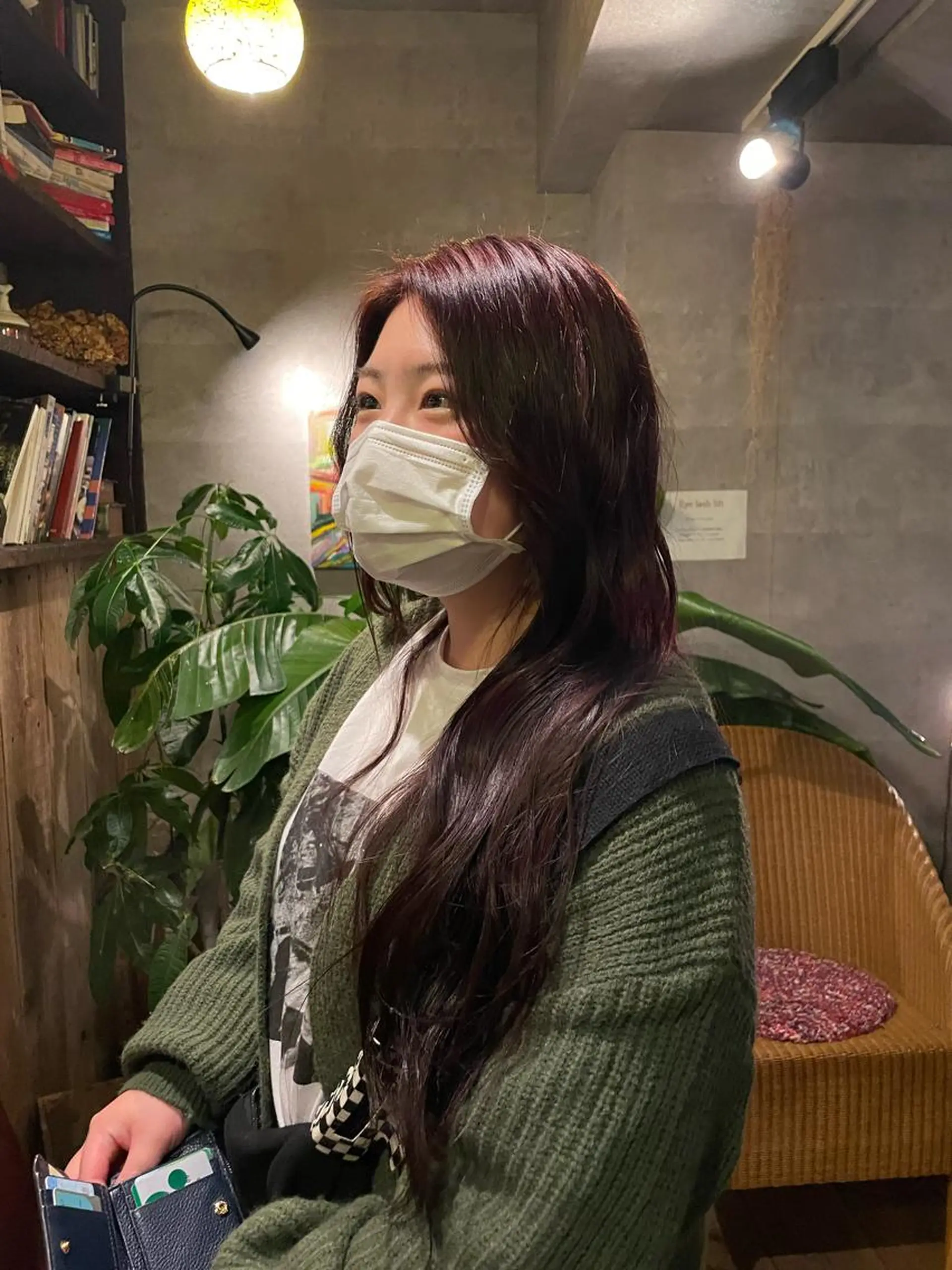 ロング カラー 水田 帆波のヘアスタイル
