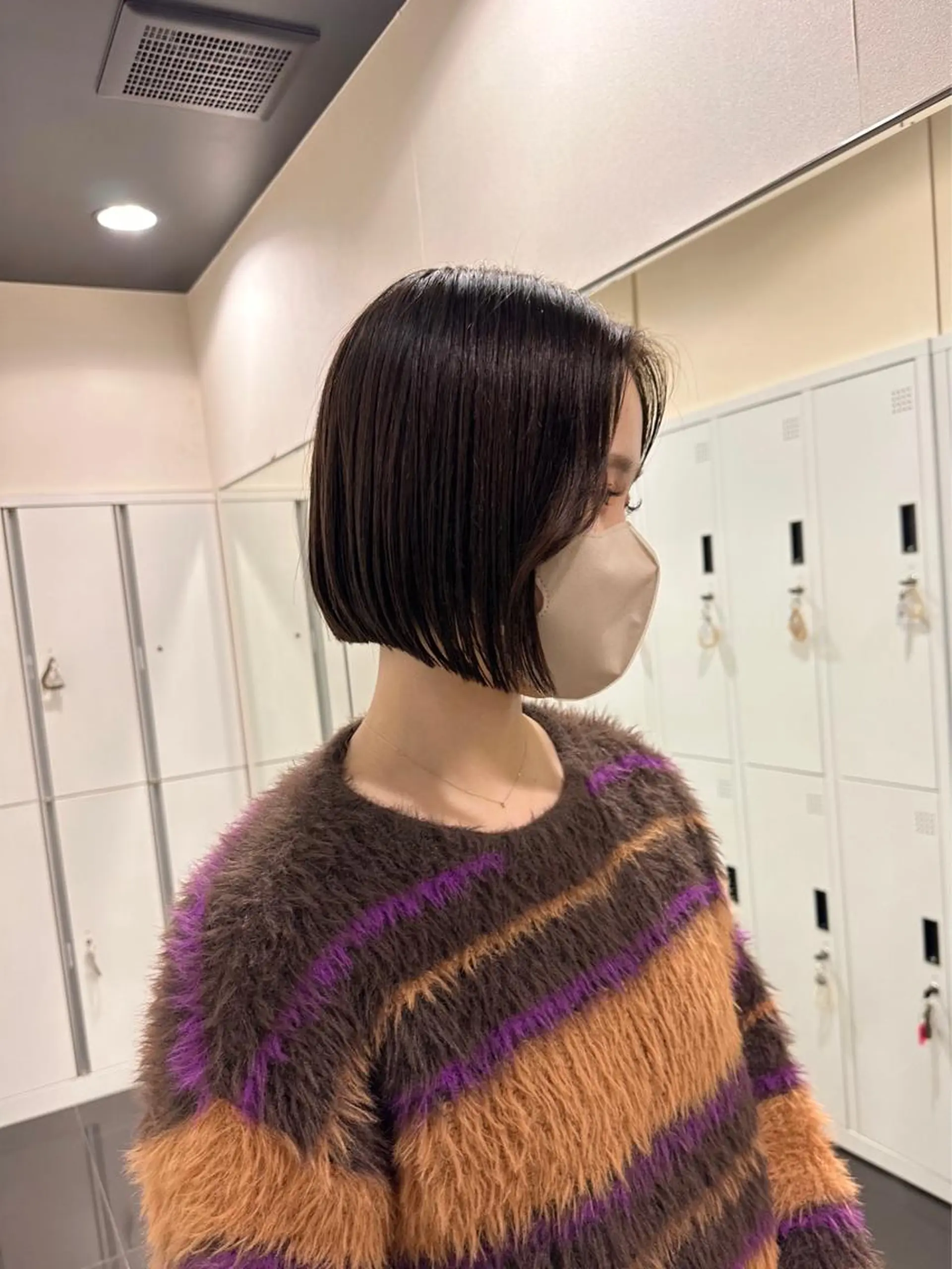 ショート カラー ベージュカラー 暖色カラー /ヘアアレンジ/花鈴のヘアスタイル