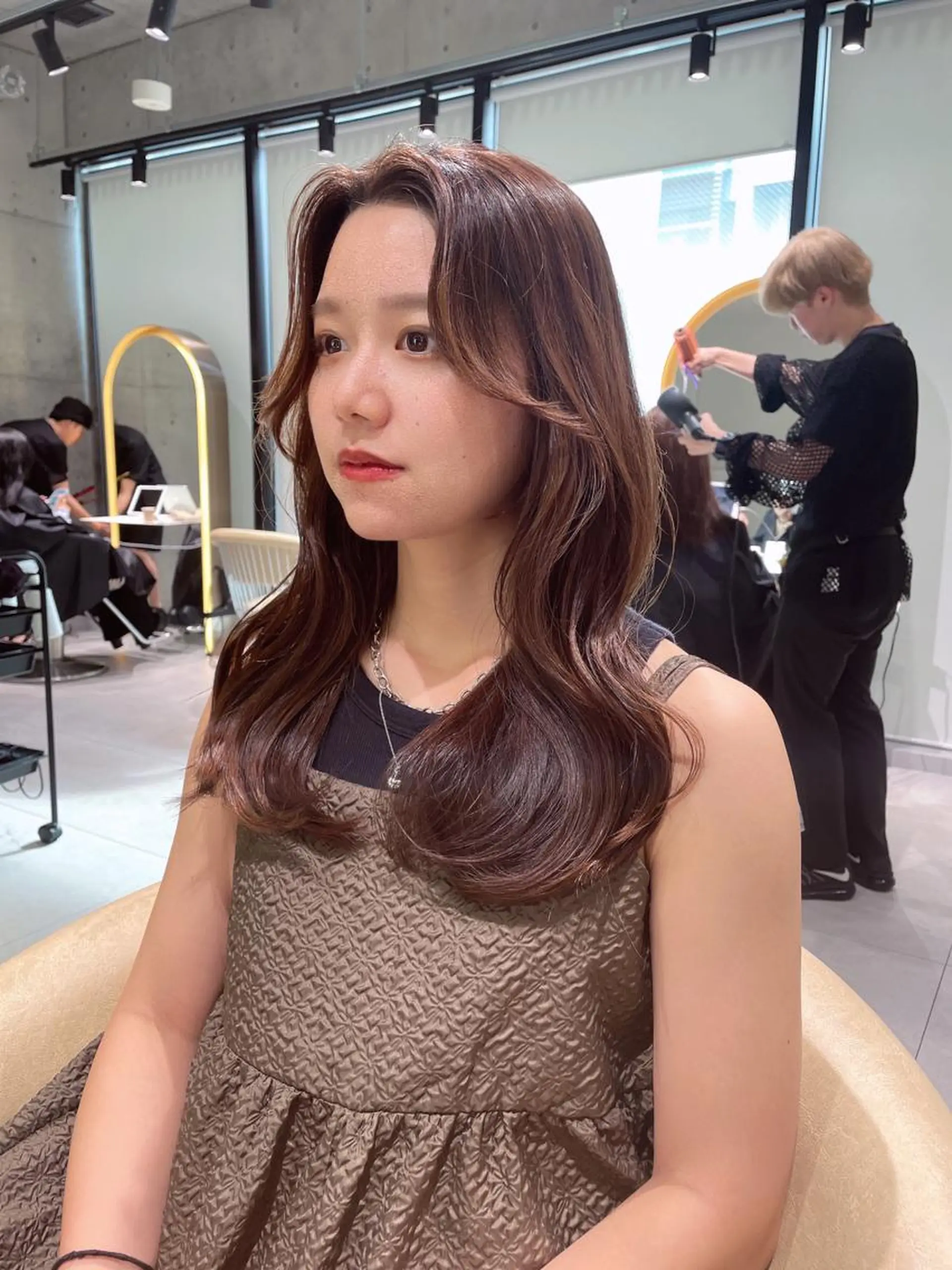 ロング 《髪質改善✖️ハイト ーン🧸》小嶋拓也のヘアスタイル