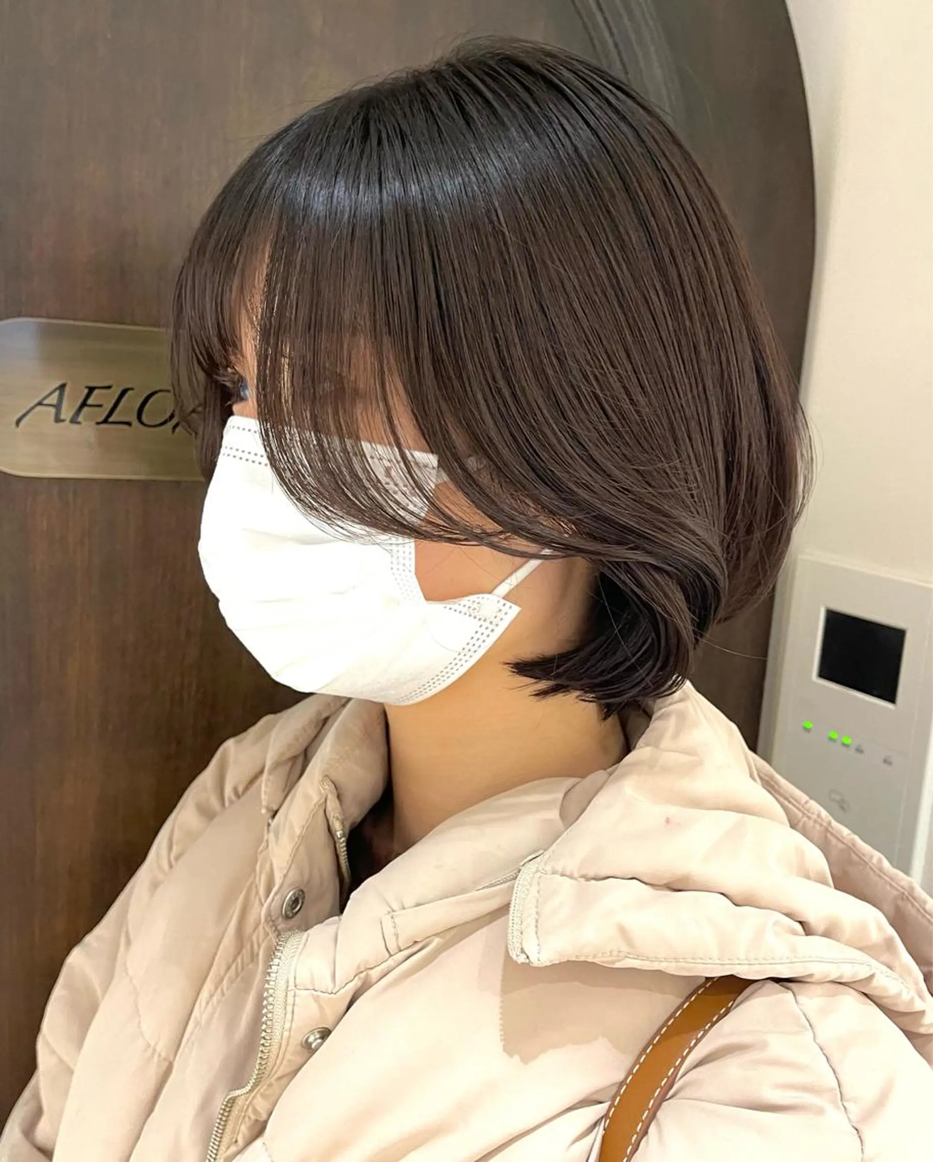 ミディアム カラー パーマ ヘアアレンジ イルミナカラー 髪質改善 タンバルモリ 韓国風ヘア トリートメント カット ヘアカラー トリートメント ヘアセット 日本一の小顔カット/ ボブ/顔周り/韓国のヘアスタイル