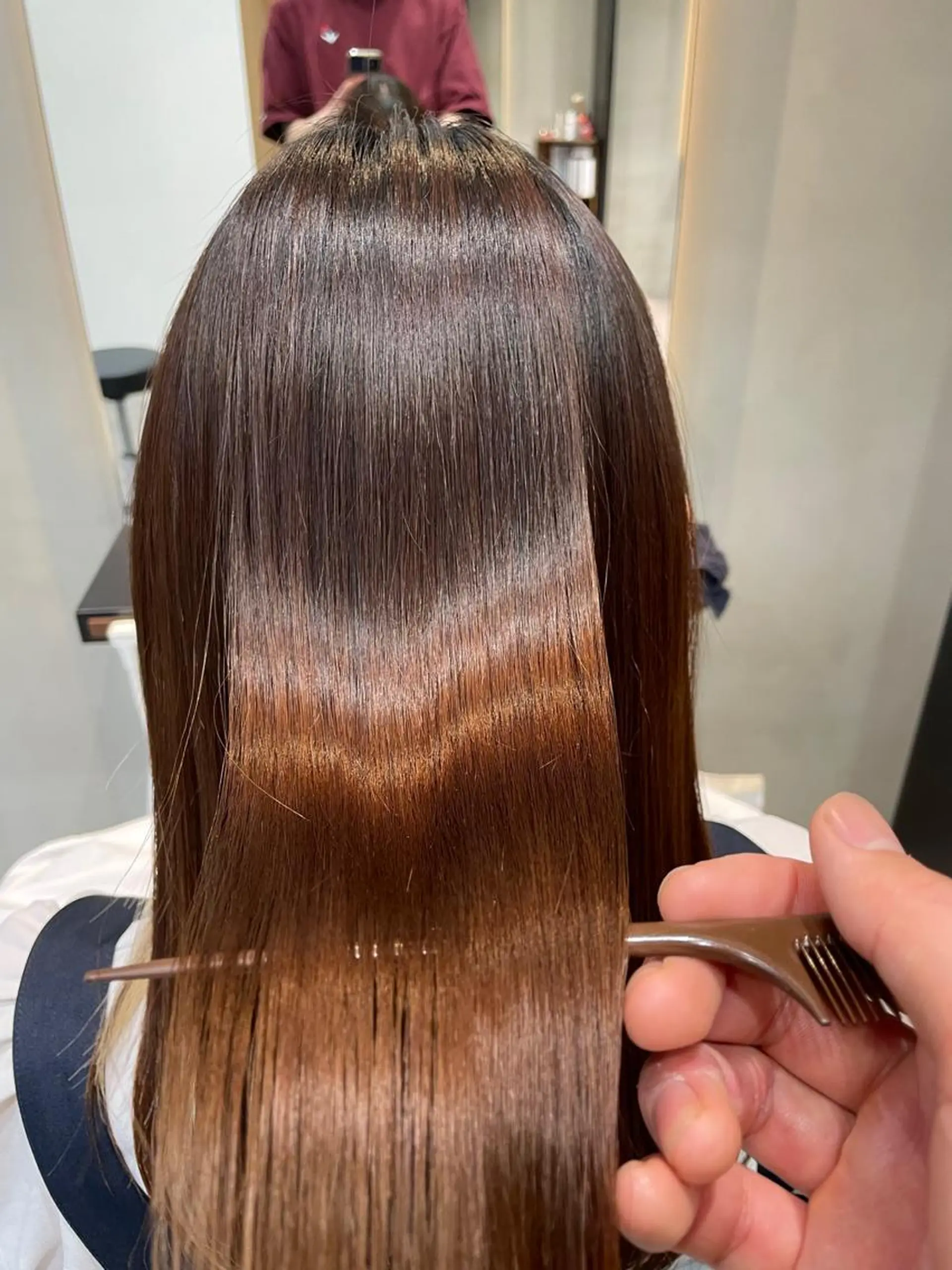 ロング パーマ 縮毛矯正 カットモデル募集 ミネのヘアスタイル