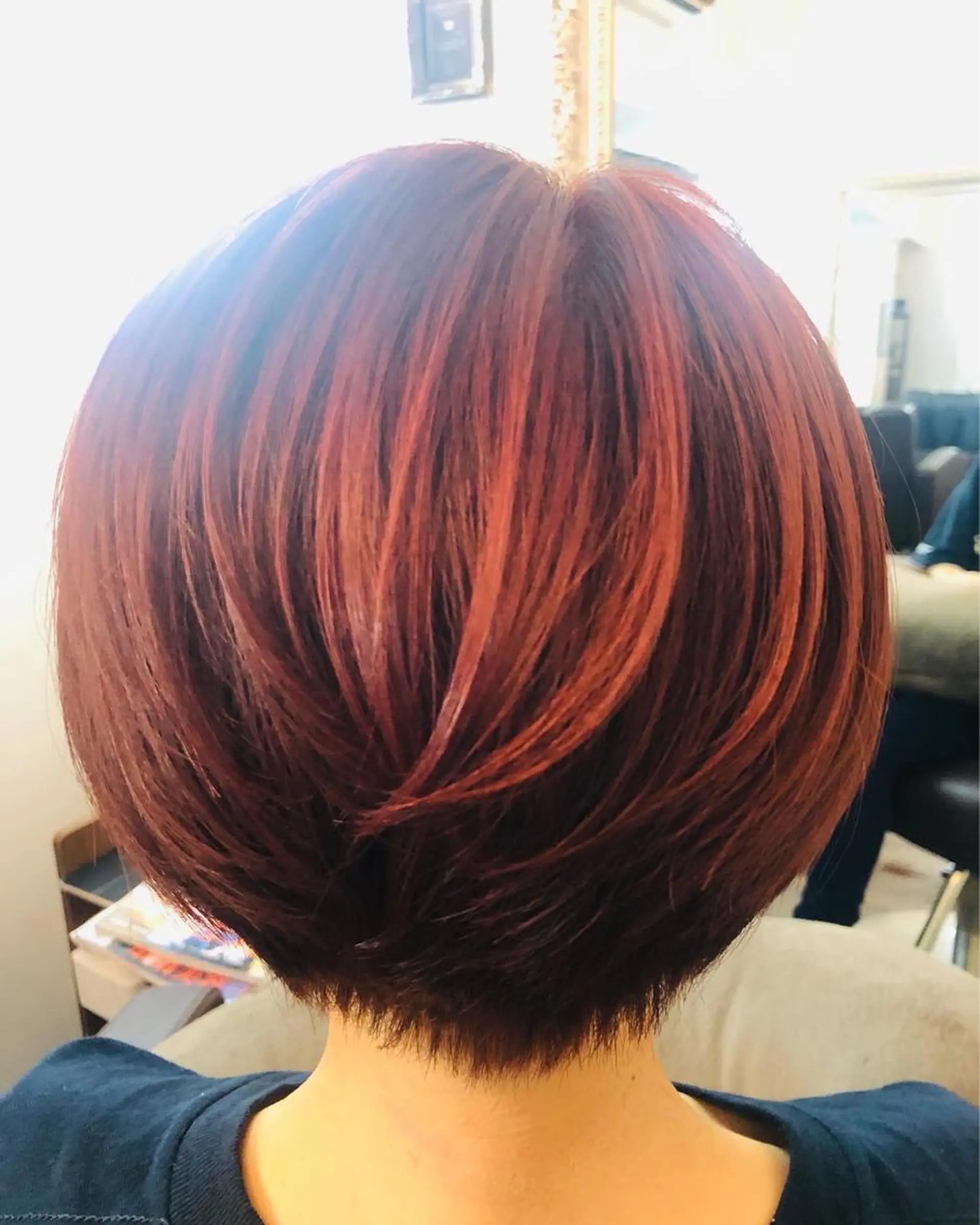 ショート カラー カシス カット ヘアカラー トリートメント 🌺✨小川 友佳✨🌺のヘアスタイル