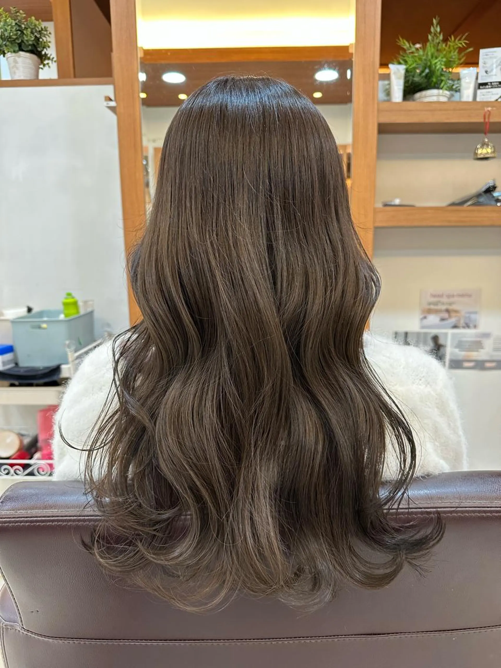 ロング 似合わせカット ヘアカラー レイヤー/ハイトーン ROKUのヘアスタイル