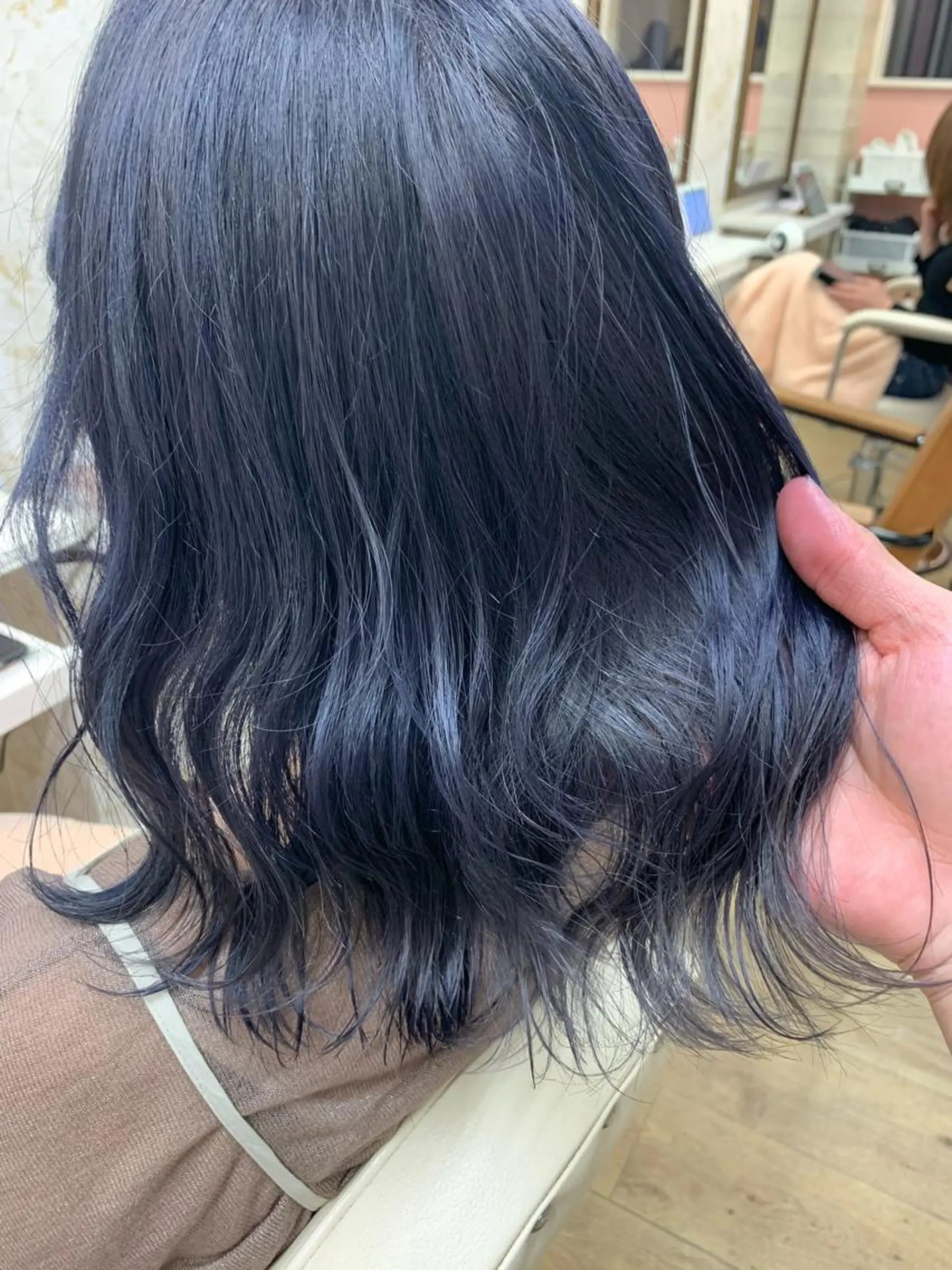 ミディアム カラー 【髪質改善特化】 連形海斗のヘアスタイル