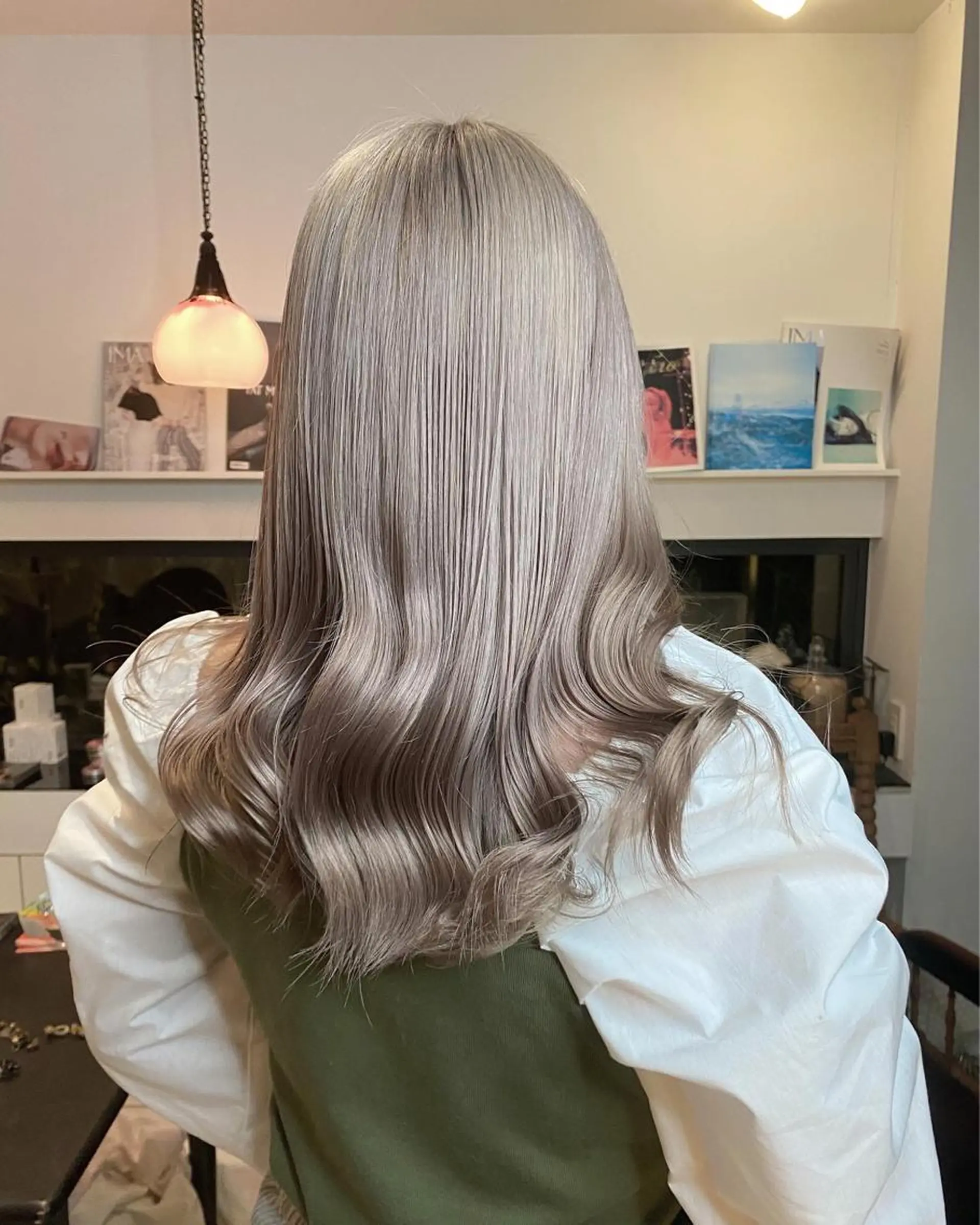 カラー ヘアカラー 鈴木 漱一郎のヘアスタイル