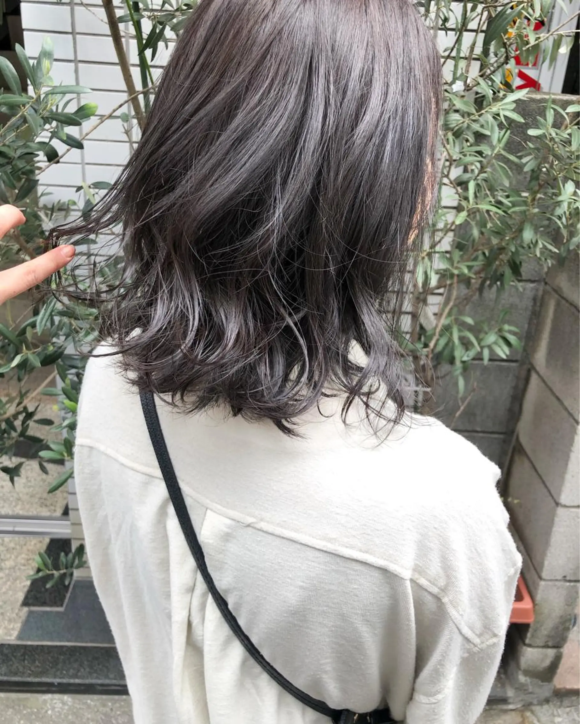 ミディアム カラー 🌷ボブ/髪質改善 ストレートのヘアスタイル