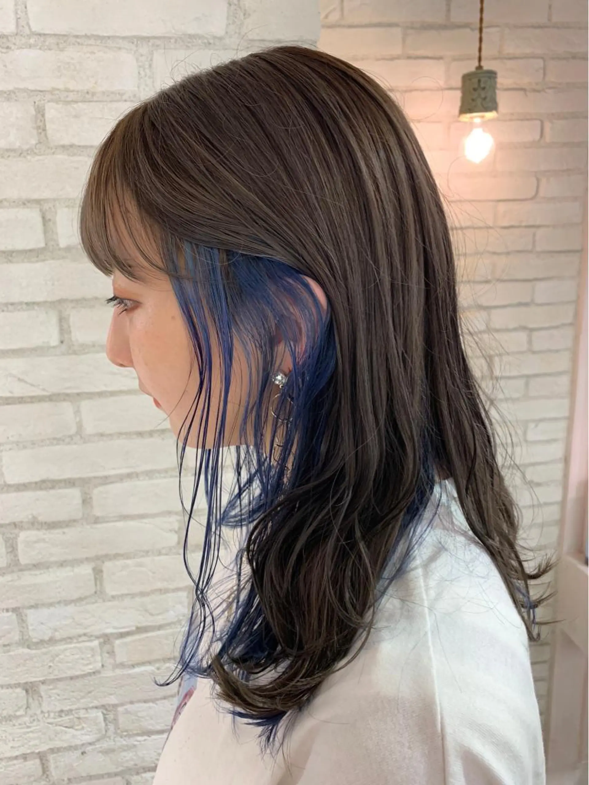 ミディアム カラー 韓国ヘア/艶カラー /田中悠佑のヘアスタイル