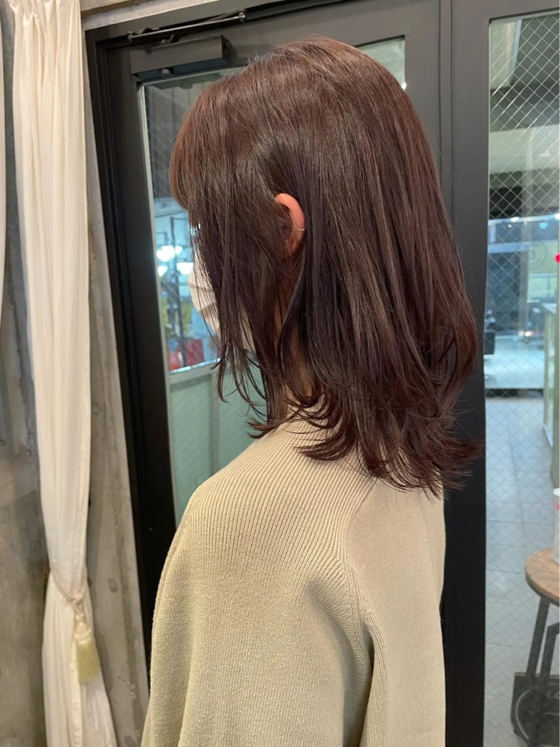 ミディアム カラー カット ヘアカラー HIROKI ” stylistのヘアスタイル