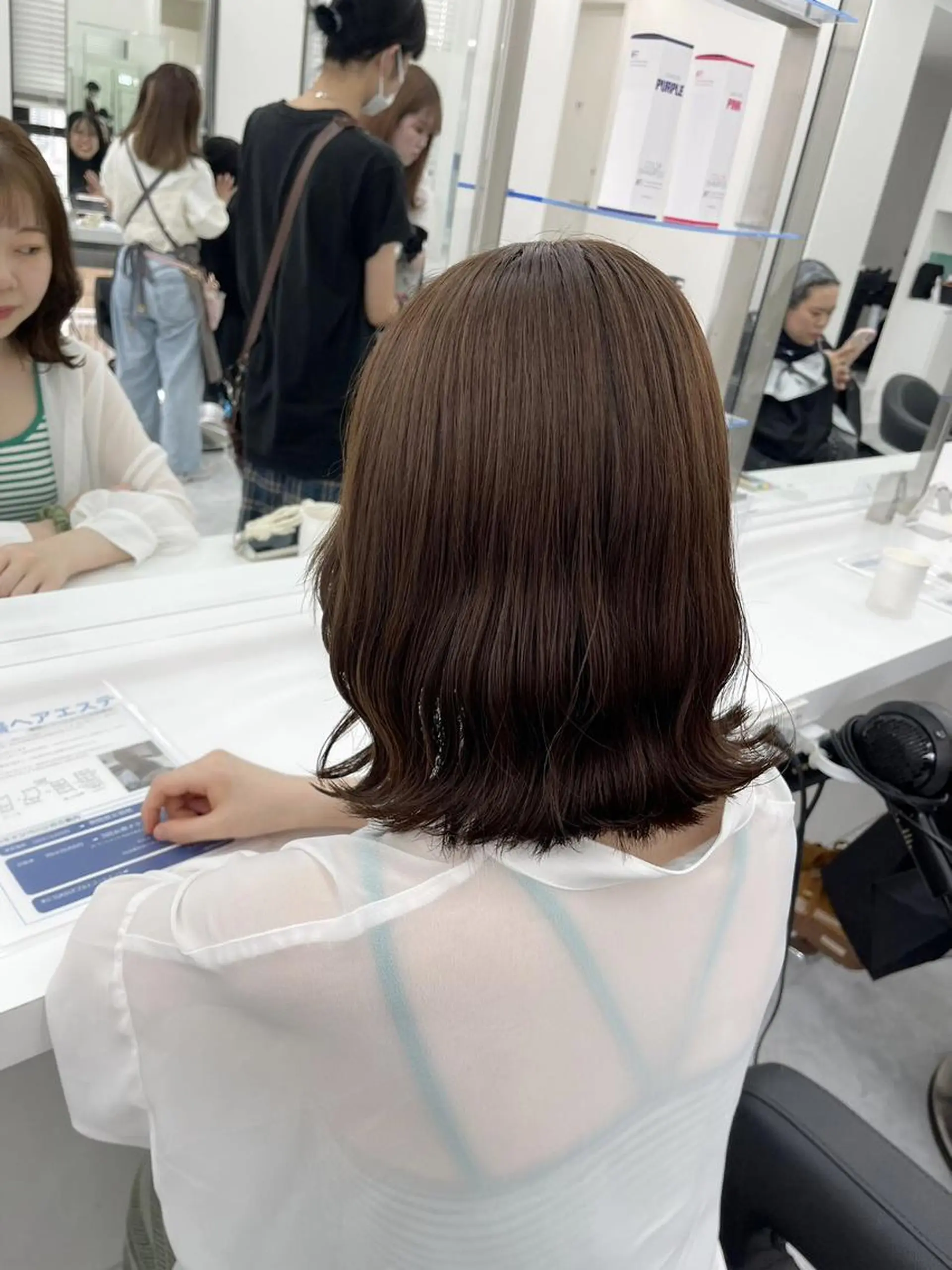 カラー 透明感🫧トレンドヘ ア🫧渋谷DANCEのヘアスタイル