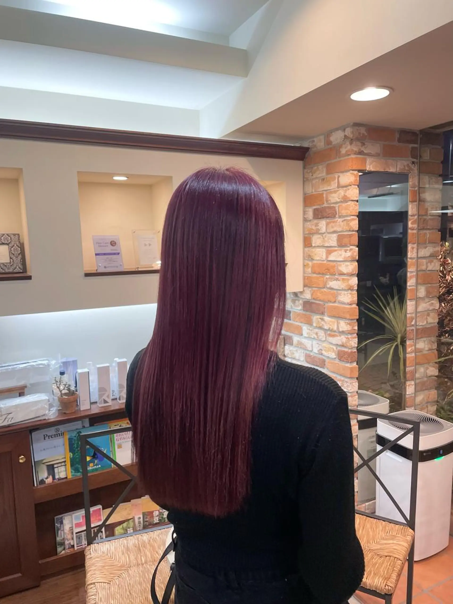 ロング League サトウナツのヘアスタイル