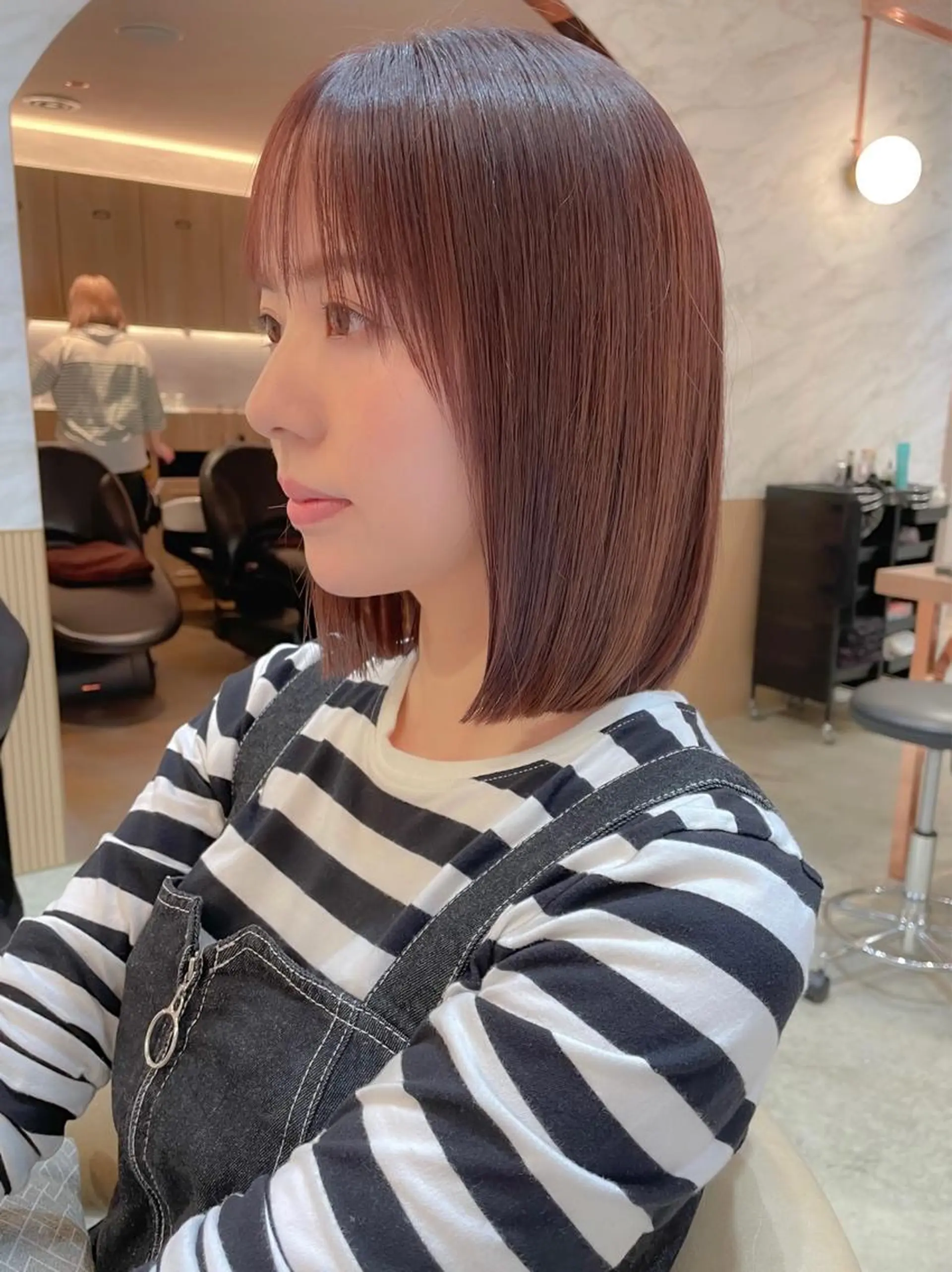 ショート カット ヘアカラー 縮毛矯正 トリートメント 🌹ボブ/髪質改善 韓国ヘア🌹澤口龍成のヘアスタイル