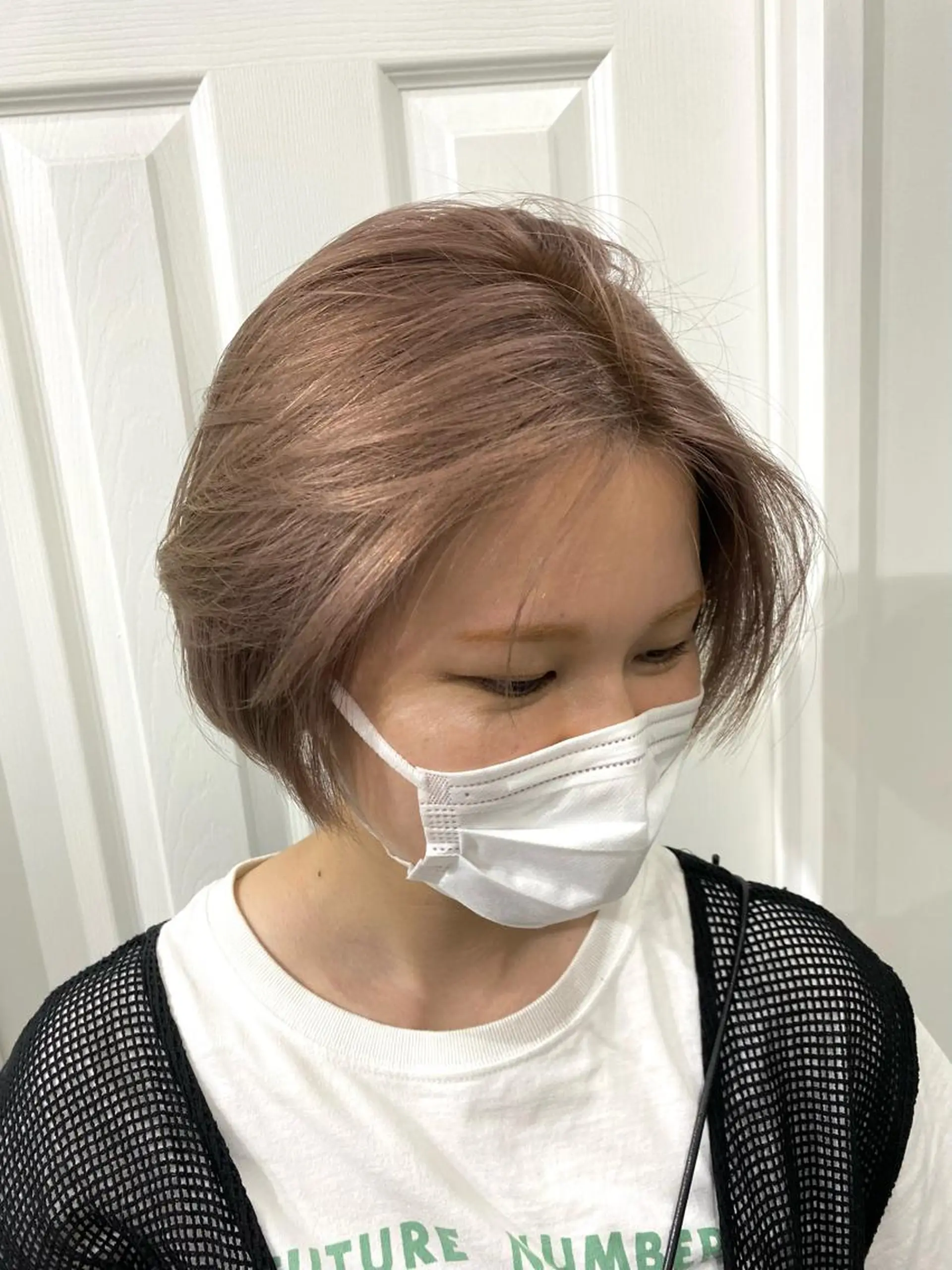 ショート カラー ヘアカラー トリートメント ヘッドスパ ヘアセット kai .のヘアスタイル