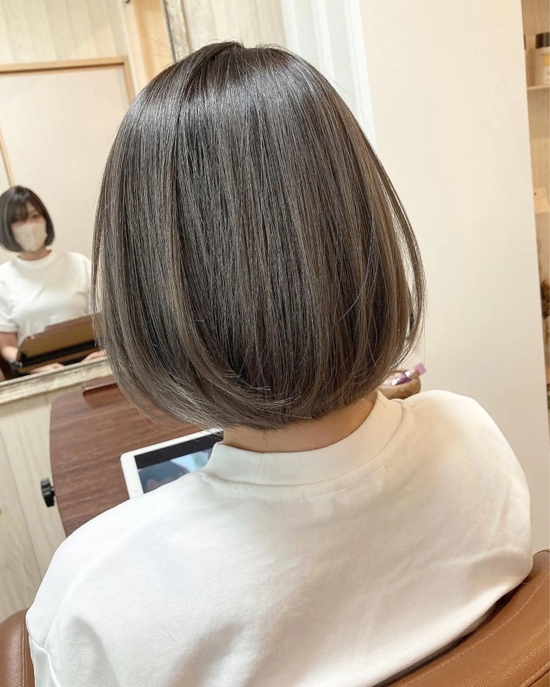 ミディアム カラー MERCI所属・マツモト コウダイのヘアスタイル