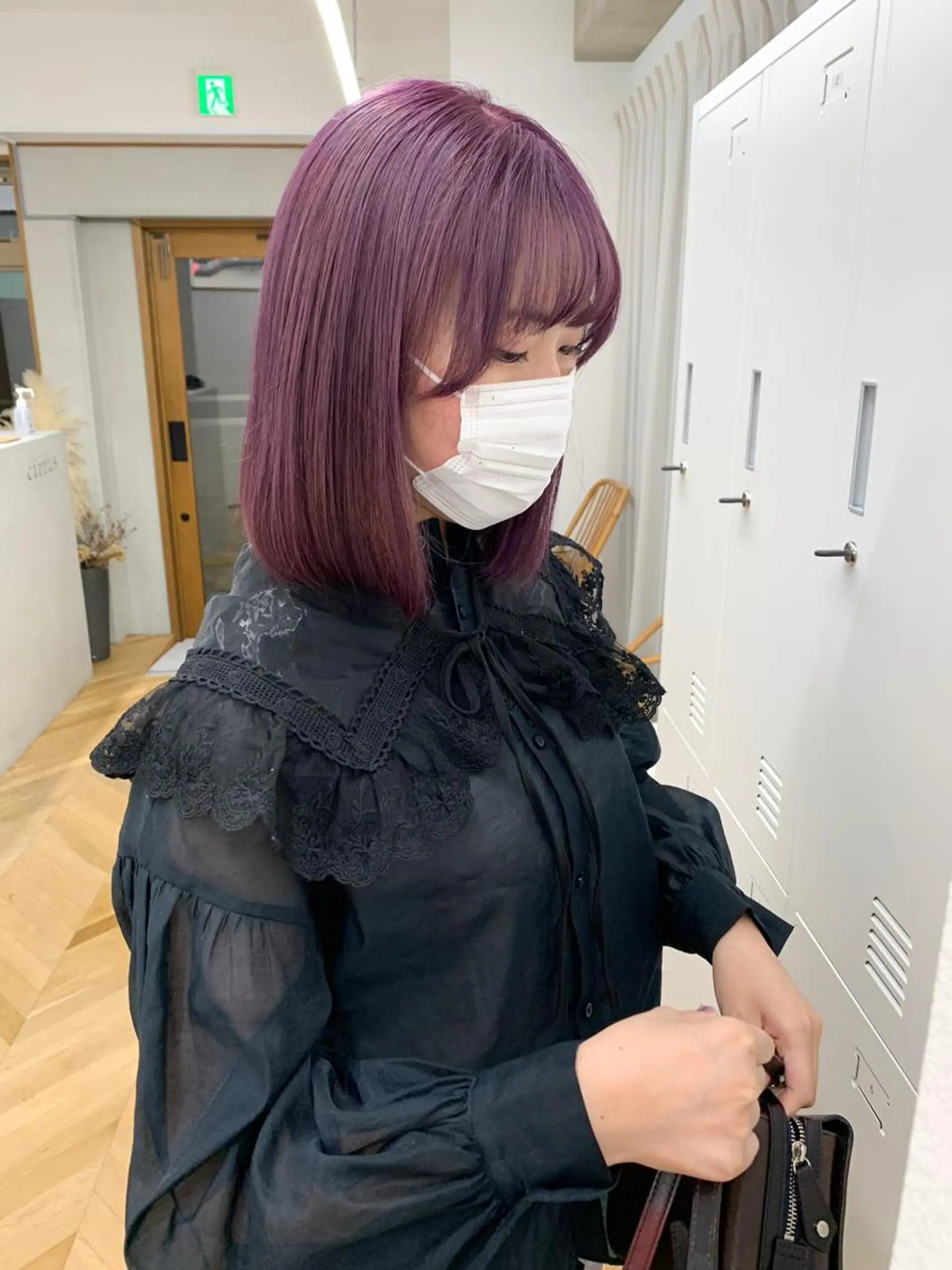 ミディアム カラー cirrus🕊 韓国ヘア♡山縣あかりのヘアスタイル