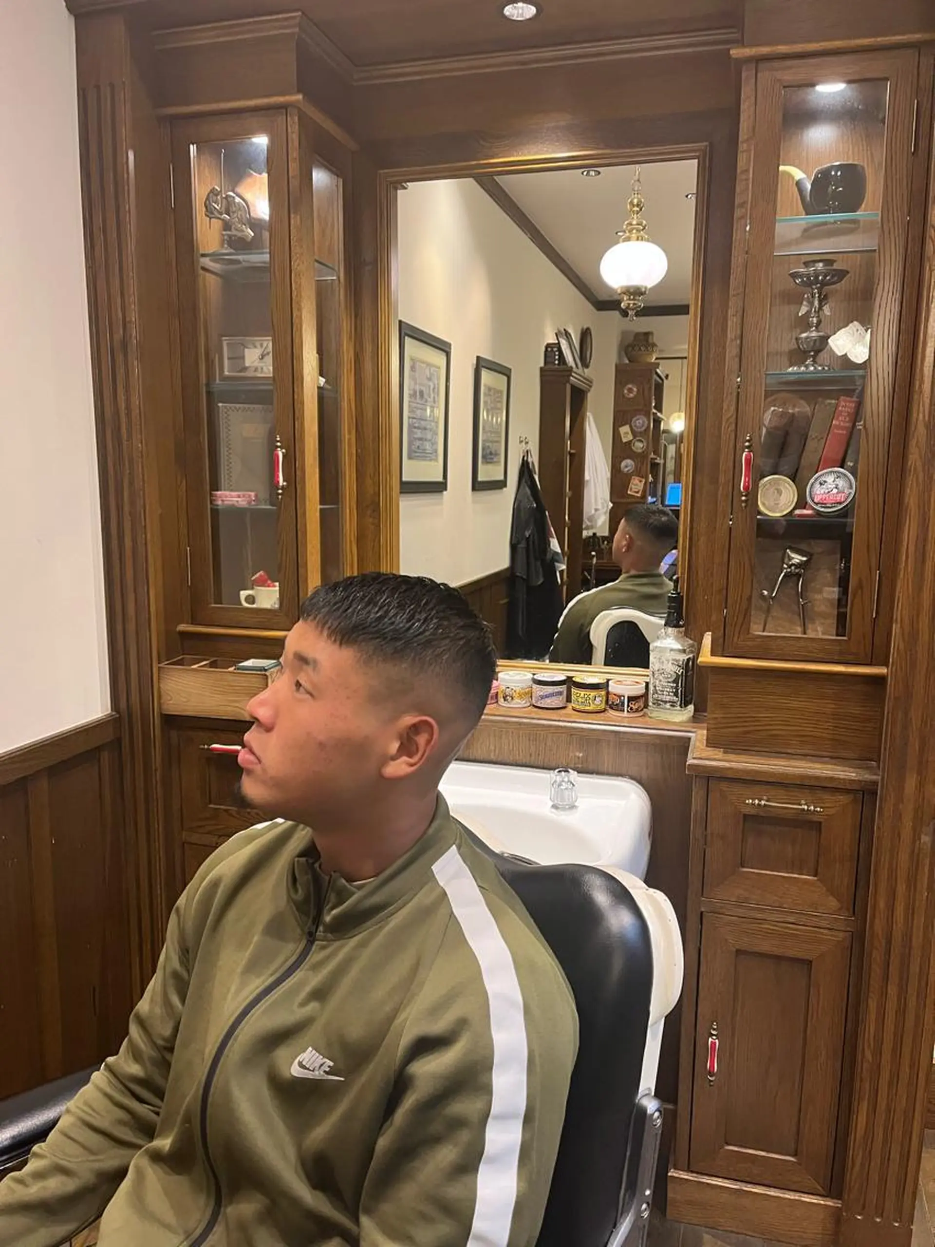 ショート メンズ ヒロ銀座 バーバーショップ神楽坂所属・ひらお あおとのヘアスタイル