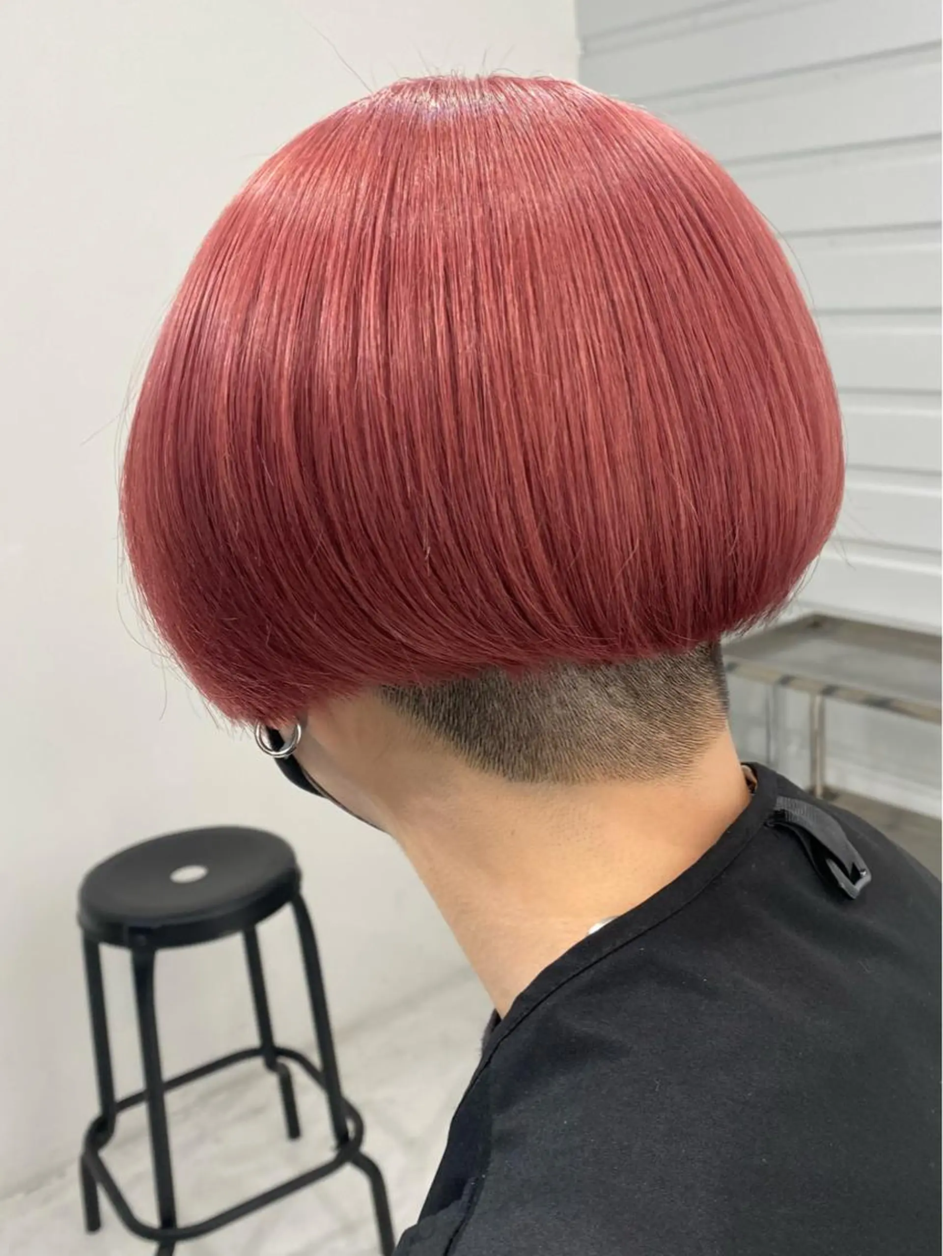 ショート カラー ピンクカラー カット ヘアカラー ［似合わせヘア］ ✂︎OGURO✂︎のヘアスタイル