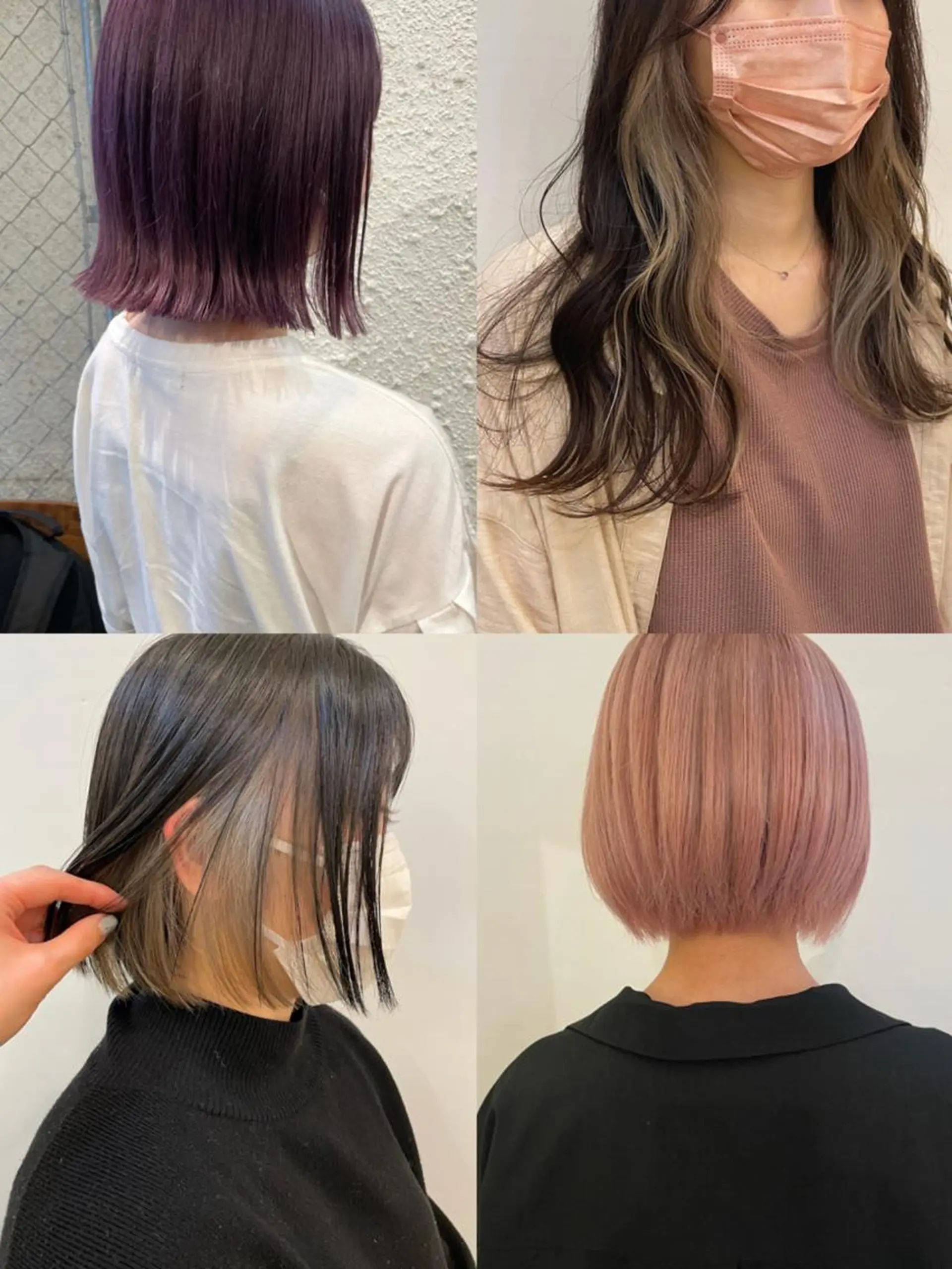 ミディアム カラー ブリーチ TO C所属・柔らか透明感ヘア🌙 RIONAのヘアスタイル