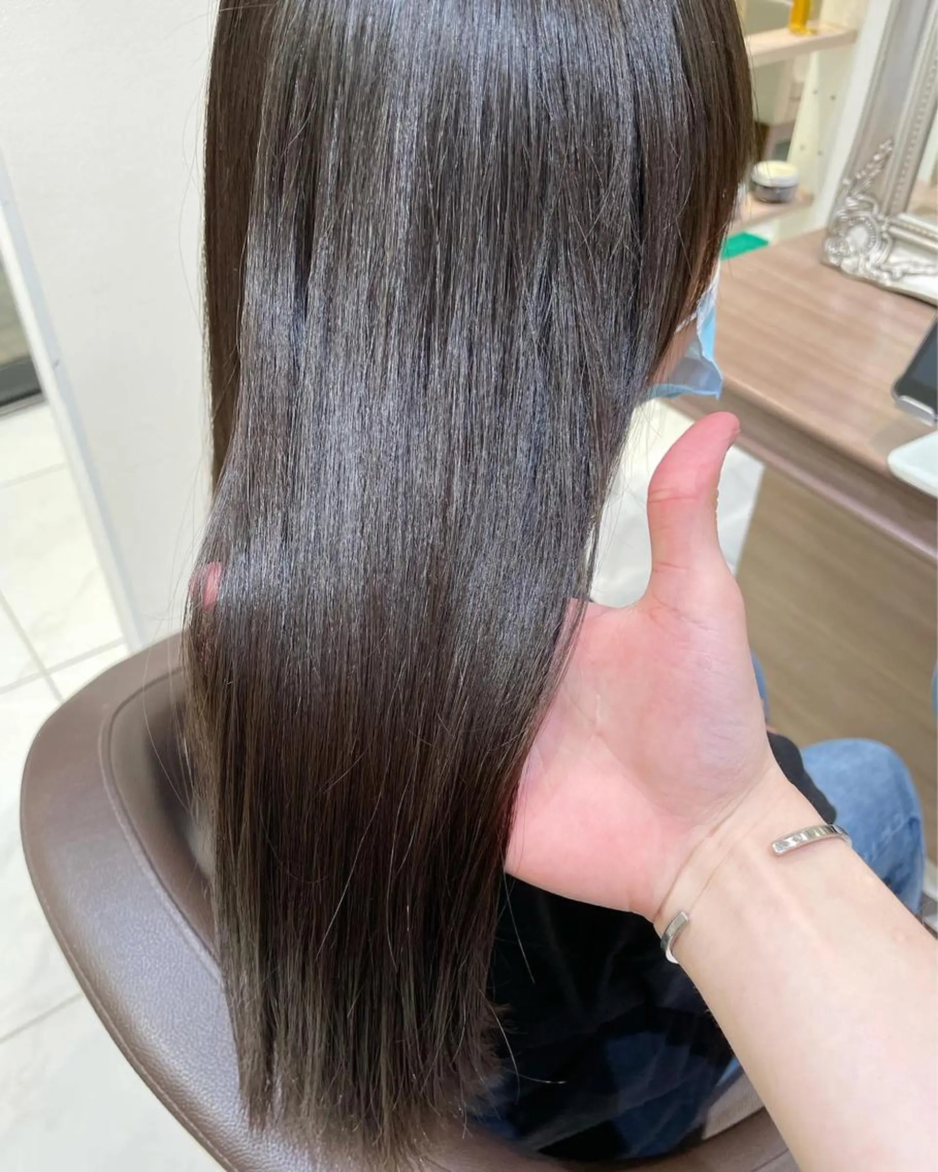 ロング パーマ tint by alo bleach 大阪梅田【ティントバイアロブリーチ】所属・✨武内凌太✨ カットモデル募集のヘアスタイル
