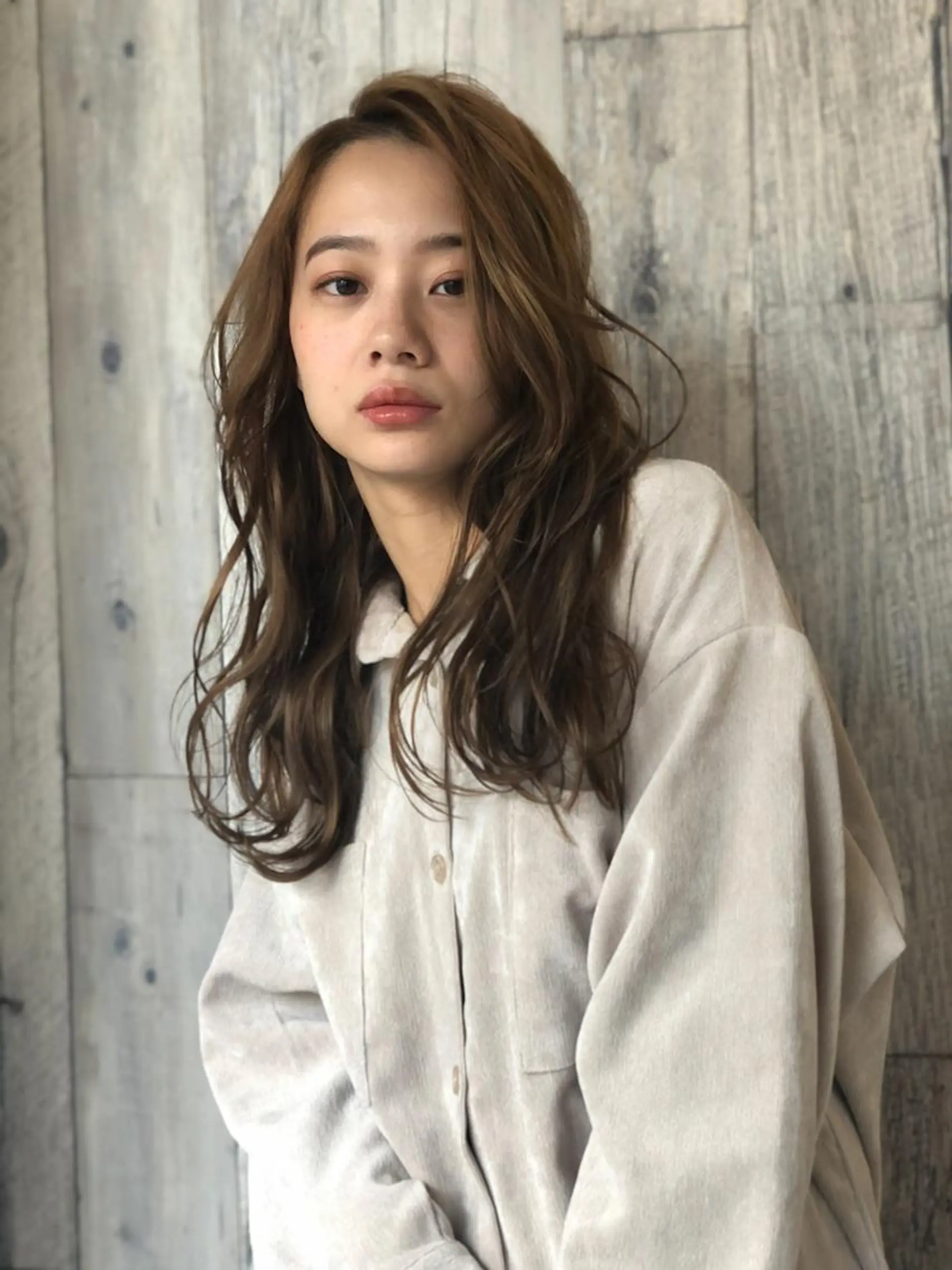 カット ヘアカラー トリートメント 林 永純のヘアスタイル