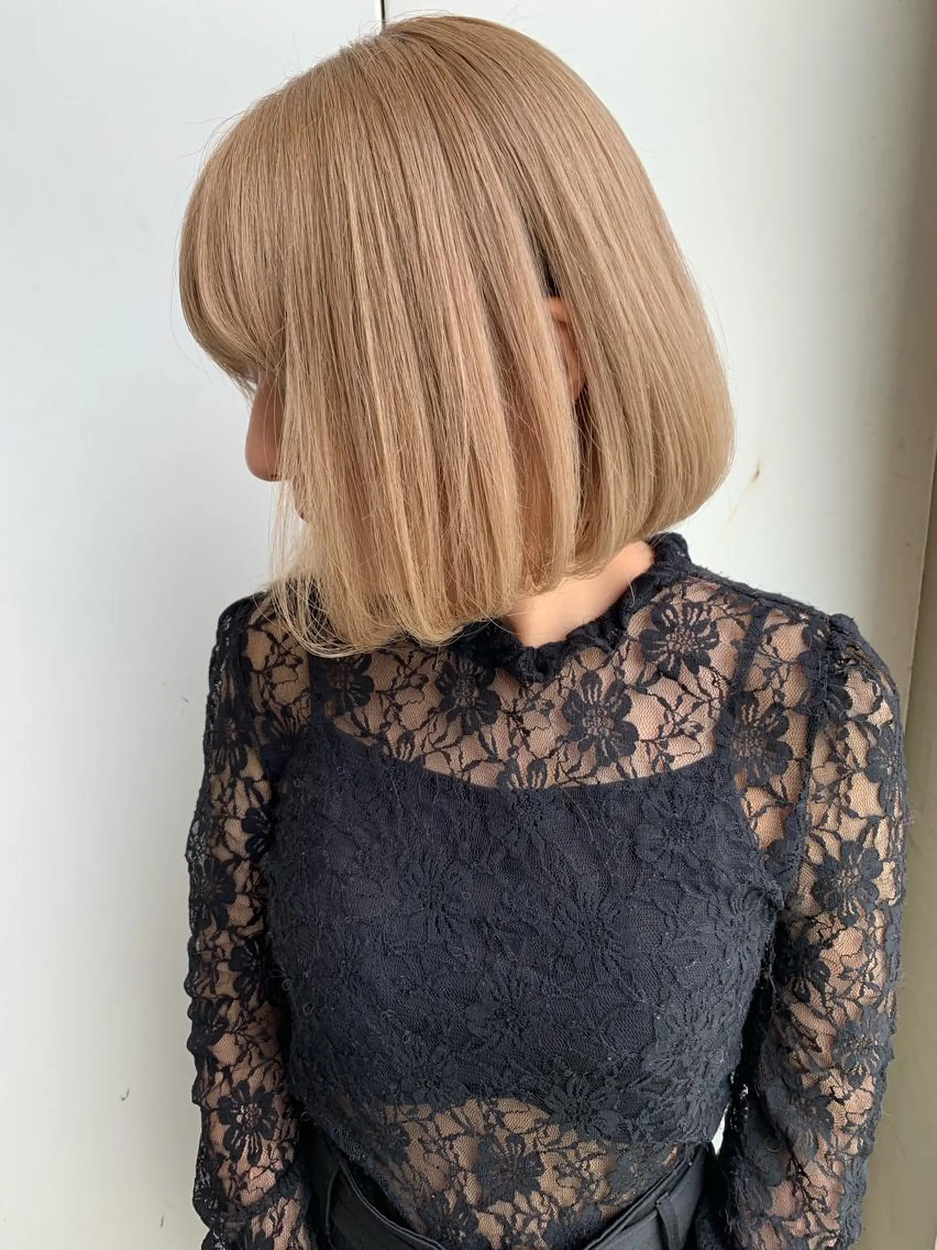 ショート カラー 前下がりボブ ボブ Beach private salon所属・Beach 代表 KENTAのヘアスタイル