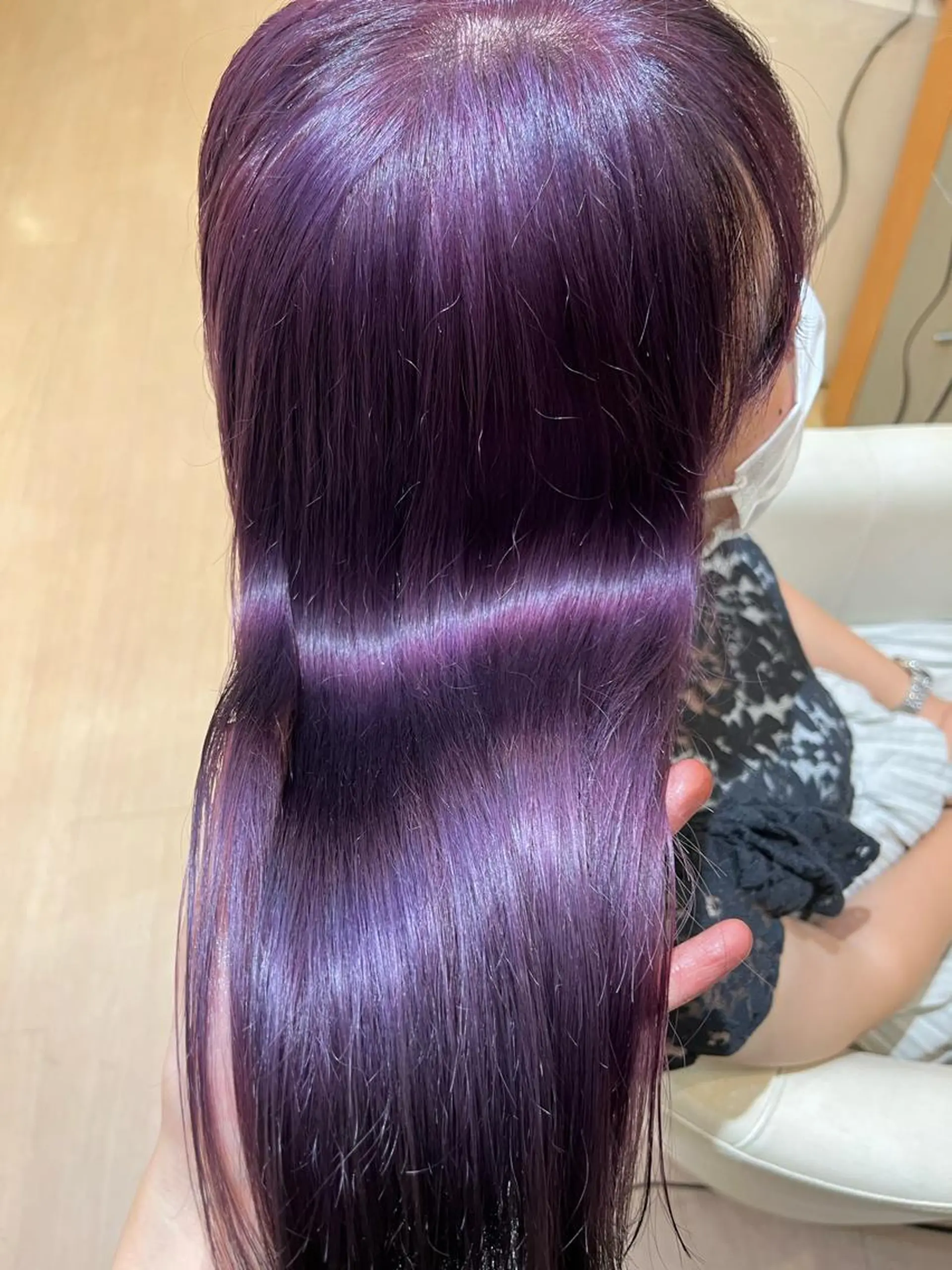 セミロング カラー ブリーチ ケアブリーチ ヘアカラー トリートメント 💠つたふうか/ 韓国/メンズヘア💠のヘアスタイル