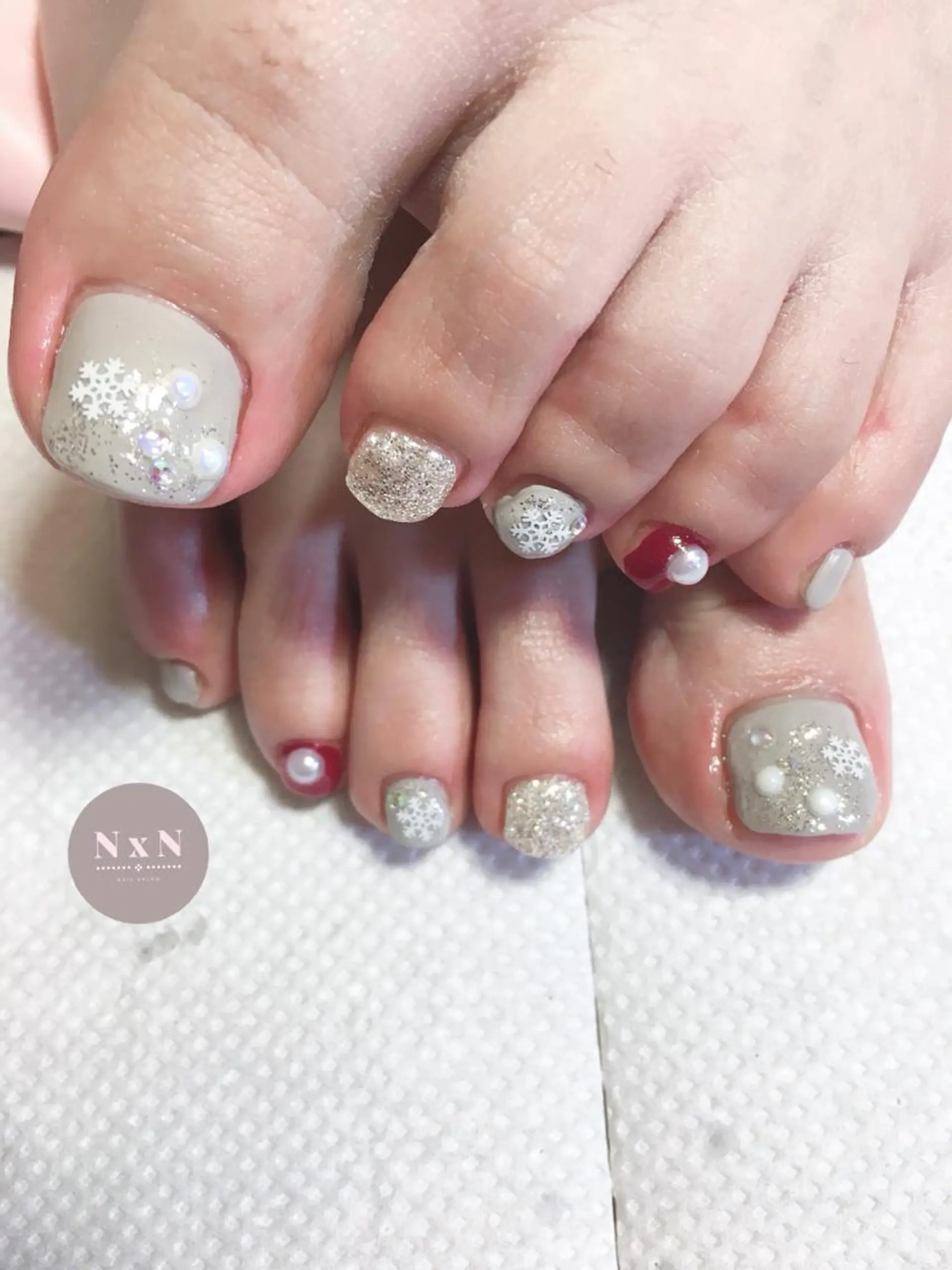 ネイル フットネイル nail salon N×Nのネイルデザイン