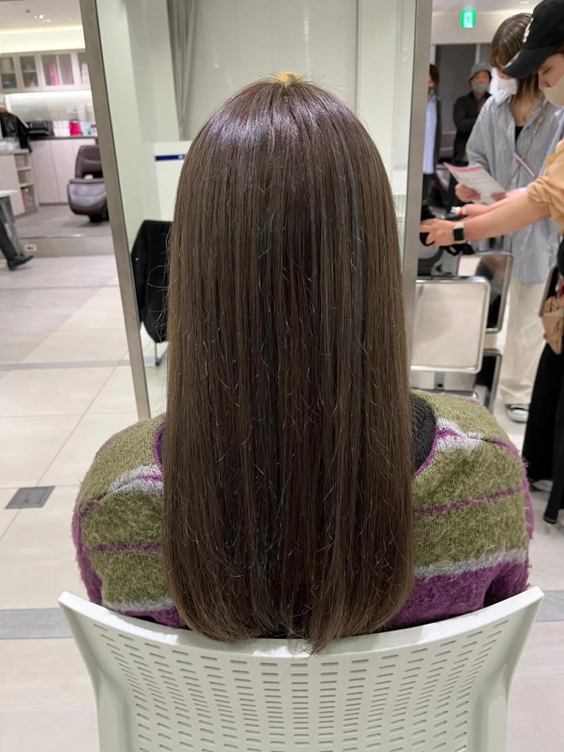 ロング カラー カット ヘアカラー ニュアンスカラー／ メンズ🌙久住綾香のヘアスタイル