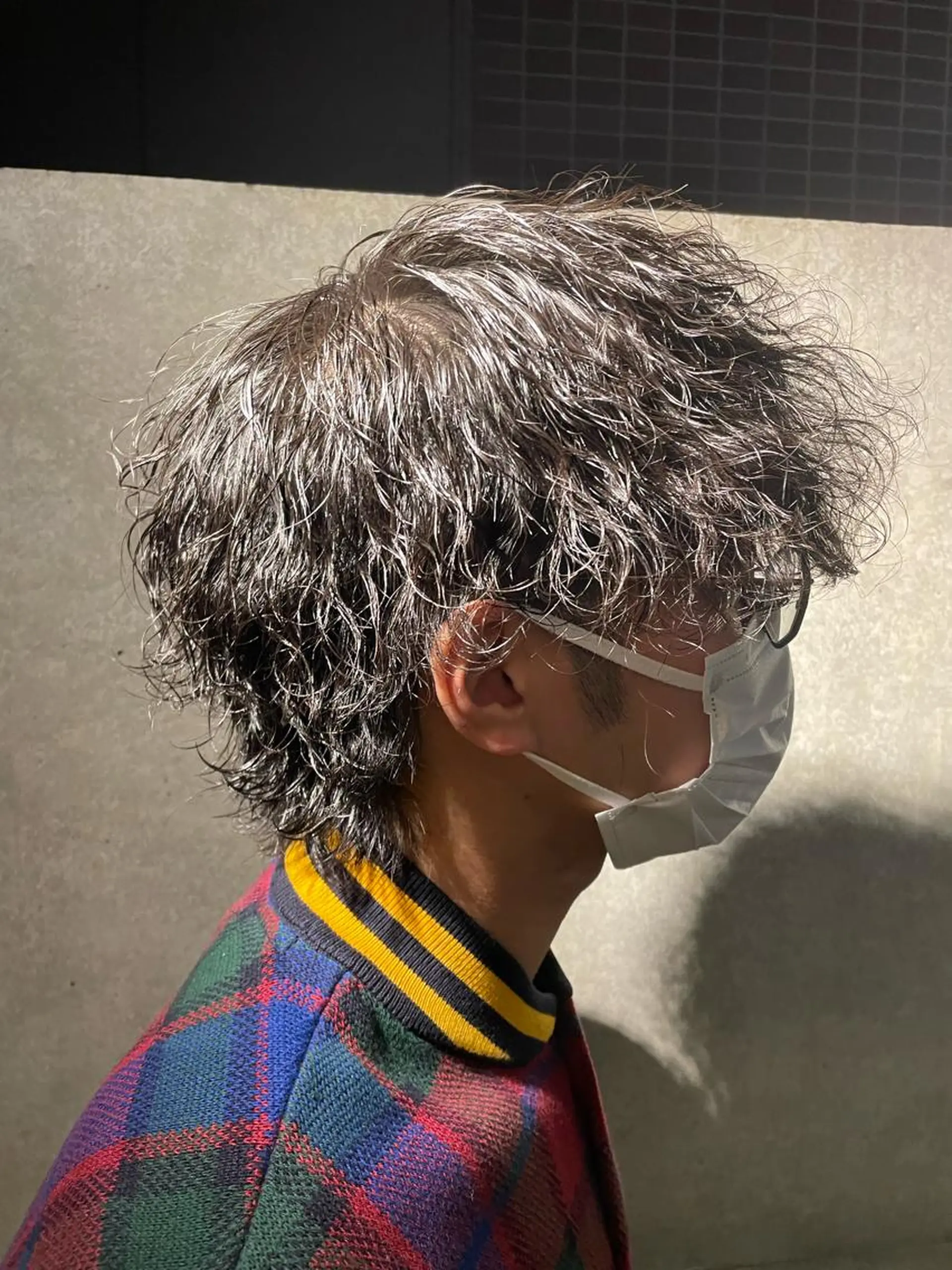 ショート メンズ 波巻きパーマ パーマ Clear Takeru🌀🌀のヘアスタイル