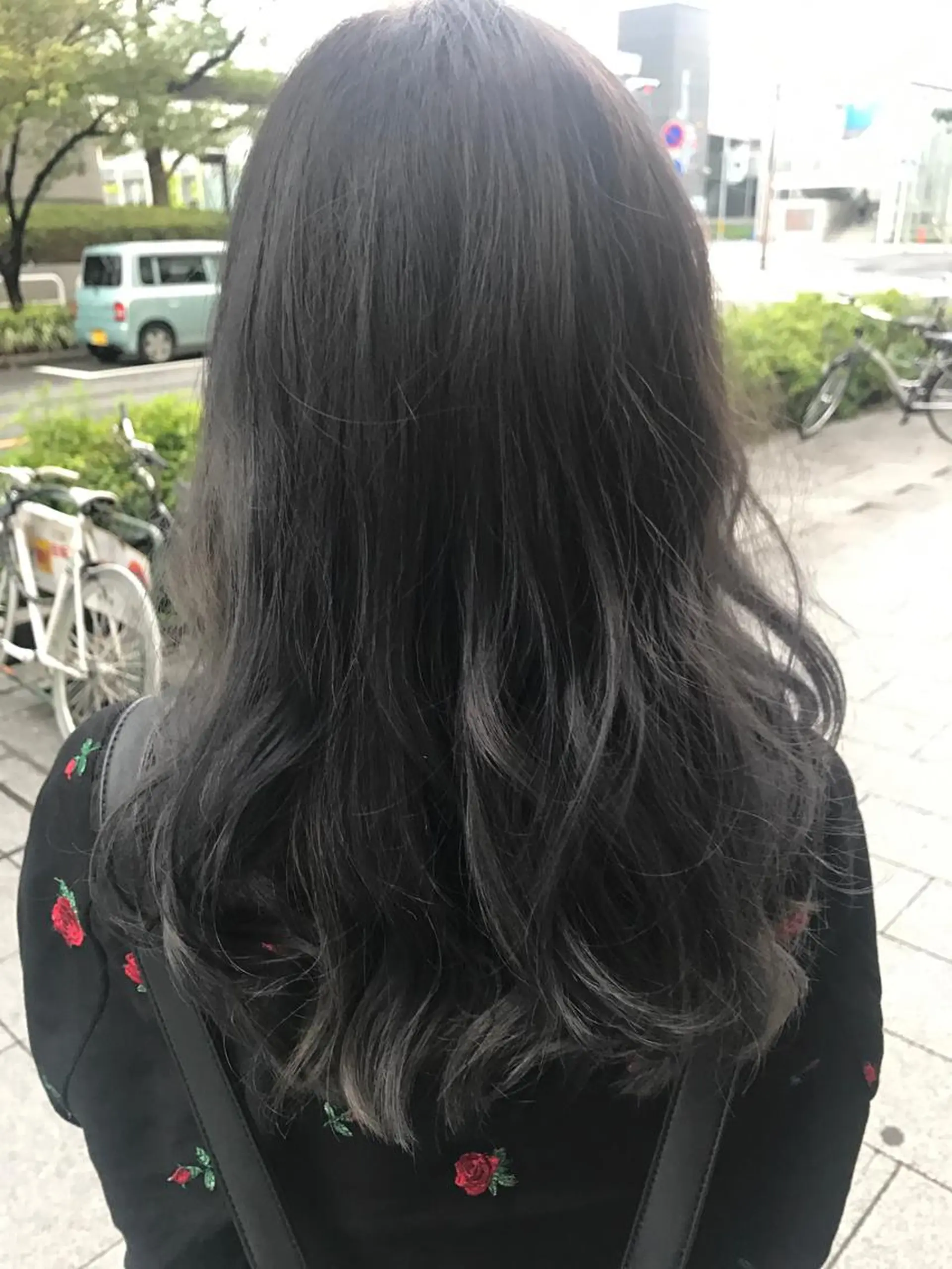 ミディアム ヘアカラー Redeww所属・HIRO .Nのヘアスタイル
