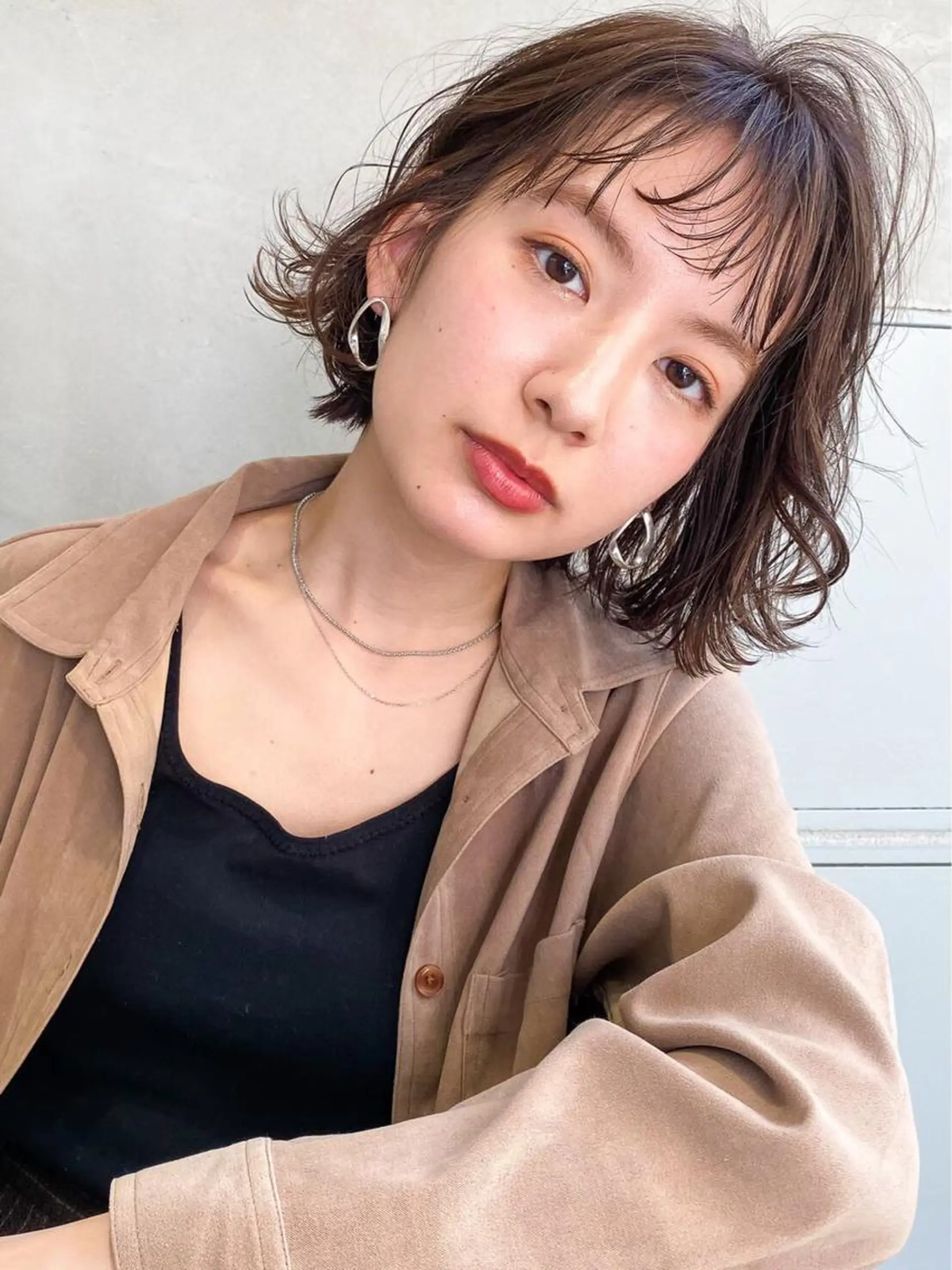 ミディアム ショート/ボブ🌿 柏原良亮のヘアスタイル