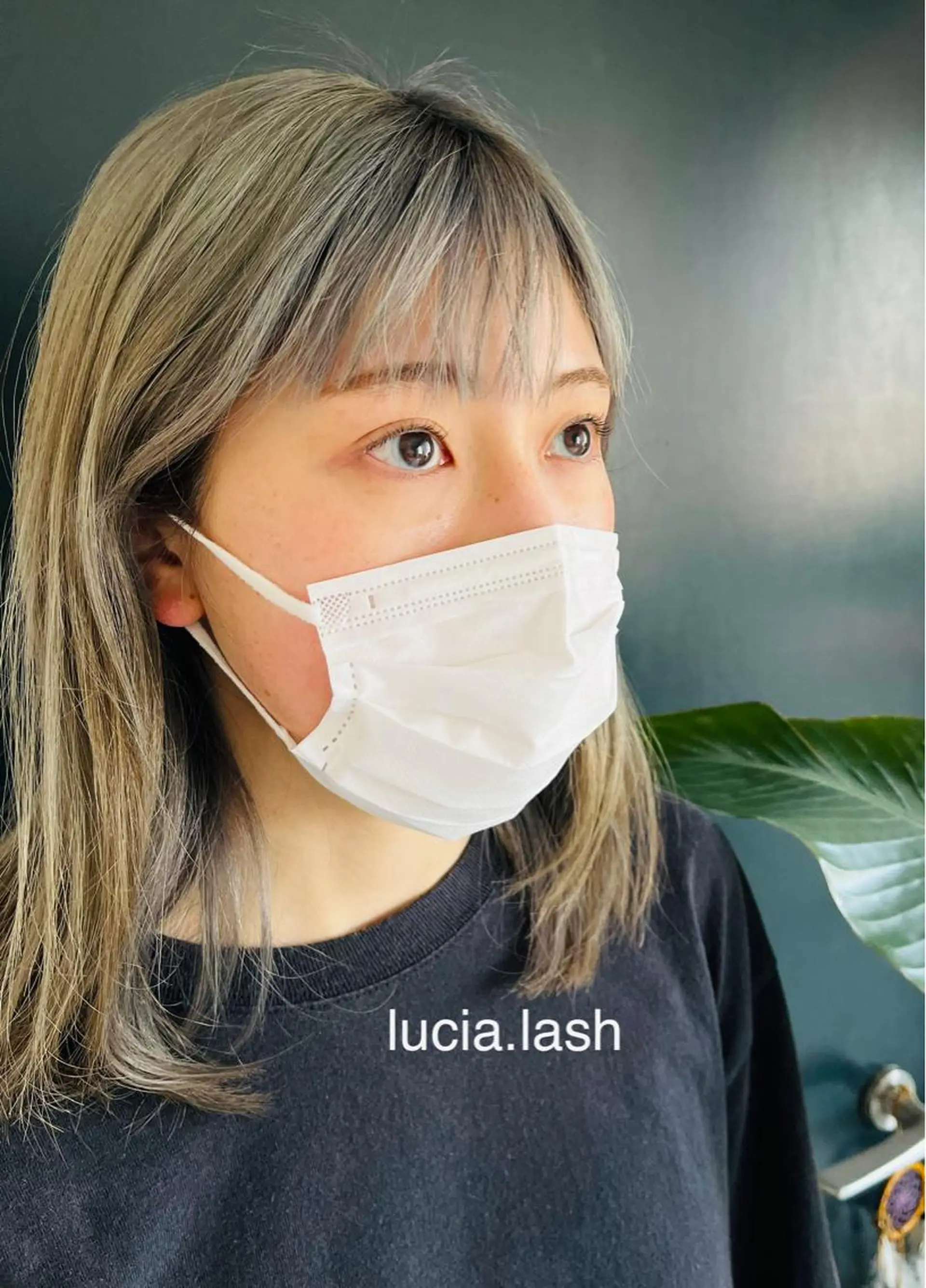 マツエク・マツパ ナチュラル 一重×まつ毛パーマ マツパ Lucia 小川のマツエク・マツパデザイン