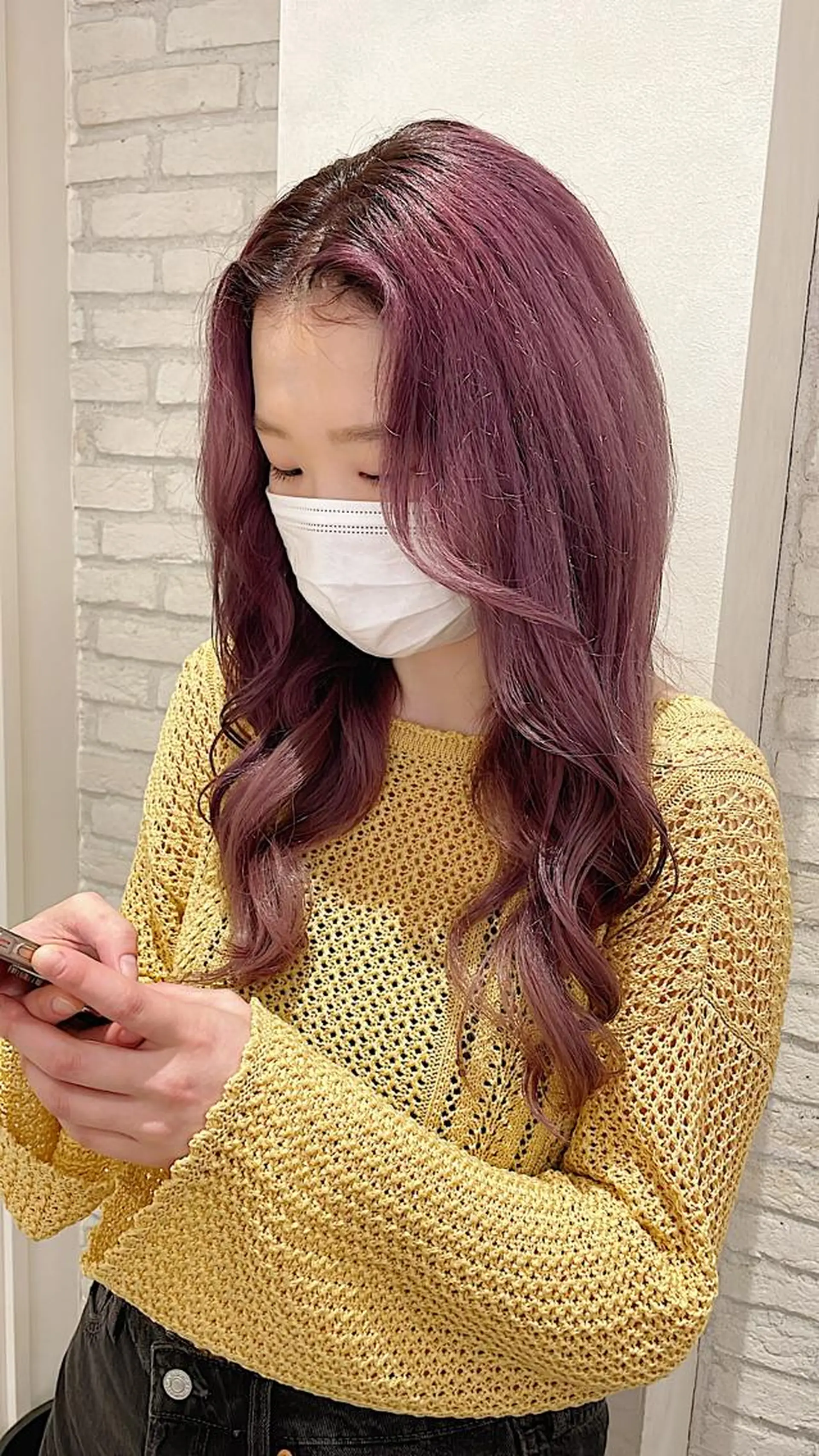 ロング ヘアカラー エクステ/ハイトーン 🐏☁️miminaのヘアスタイル