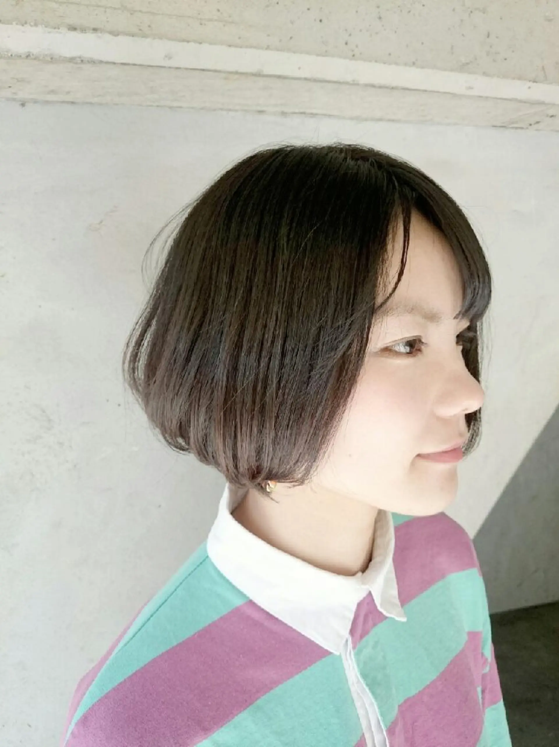 ショート 縮毛矯正 浦川 敬太のヘアスタイル