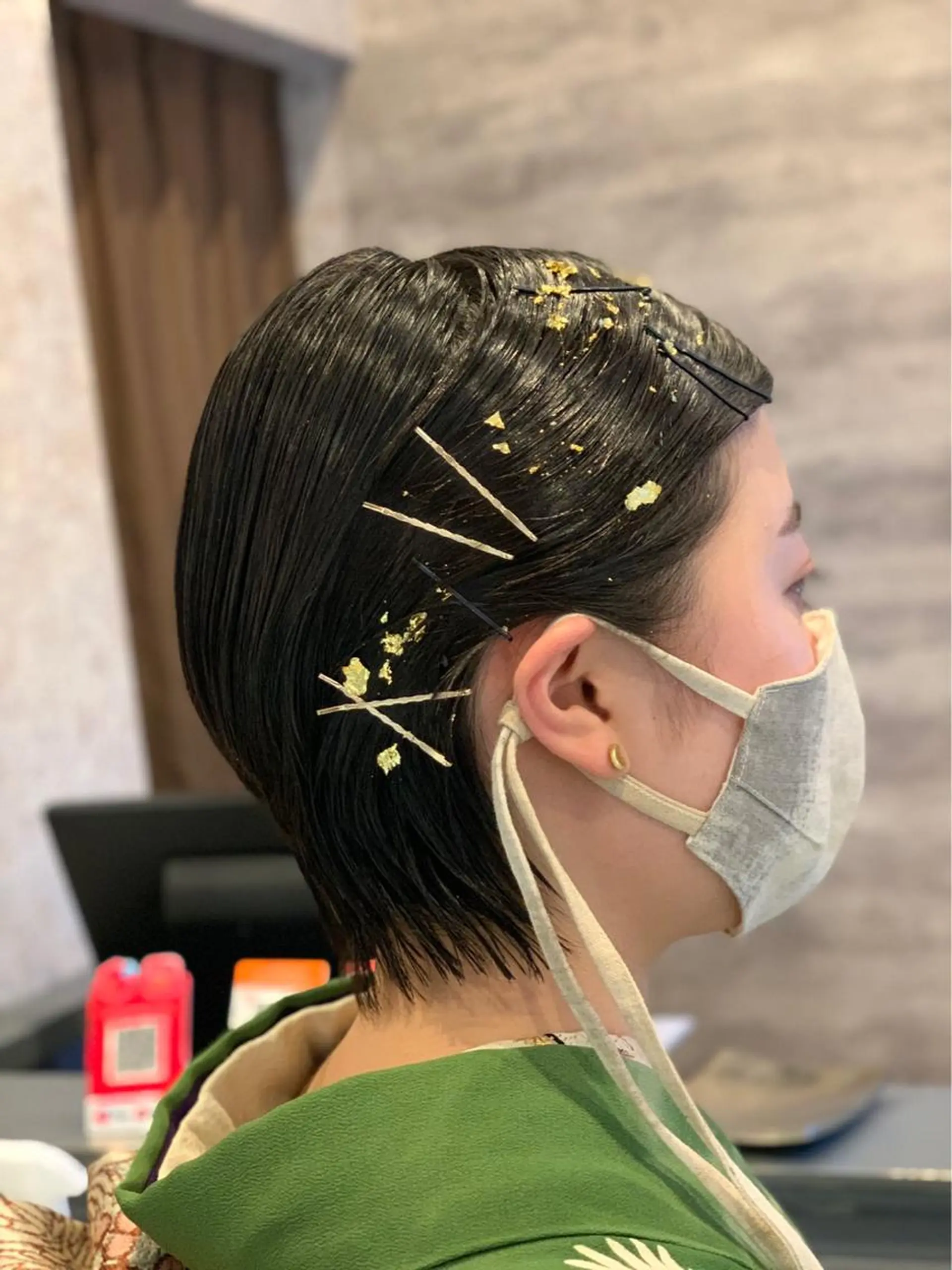 ショート ヘアアレンジ 成人式 🫟Blanco🫟 Color&Careのヘアスタイル