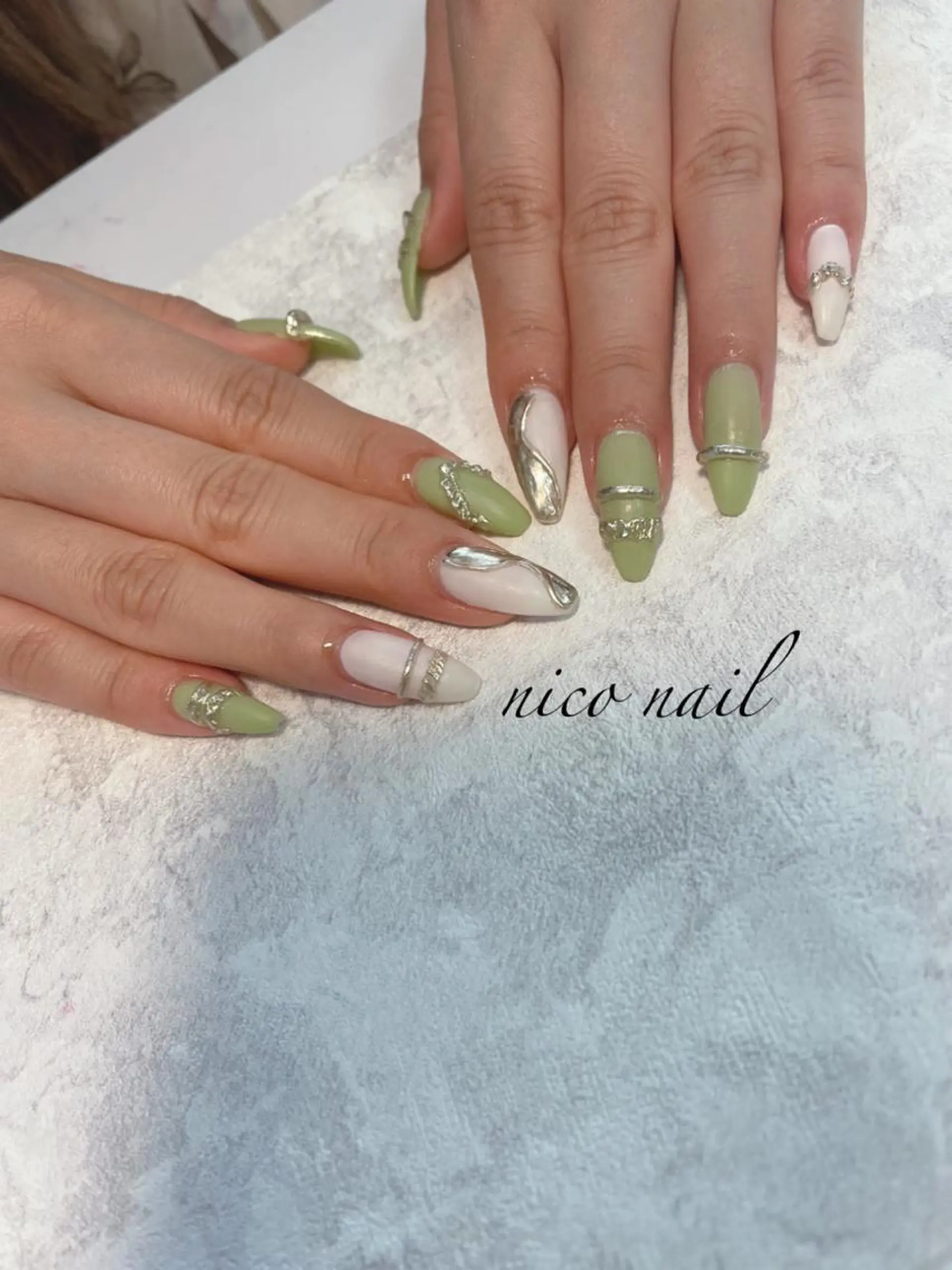 ネイル 香芝市ネイルサロン nico nailのネイルデザイン