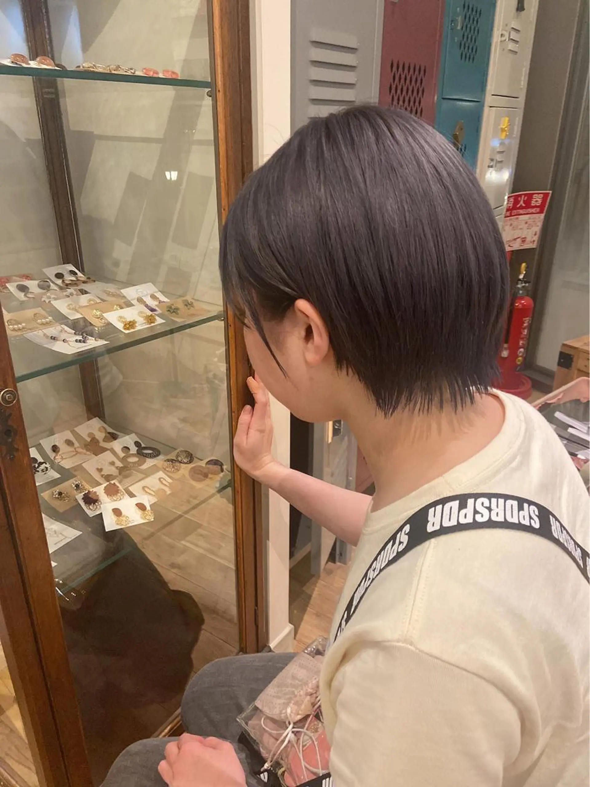 カラー グレージュ 【メンズ専門 】村斎　伶次のヘアスタイル