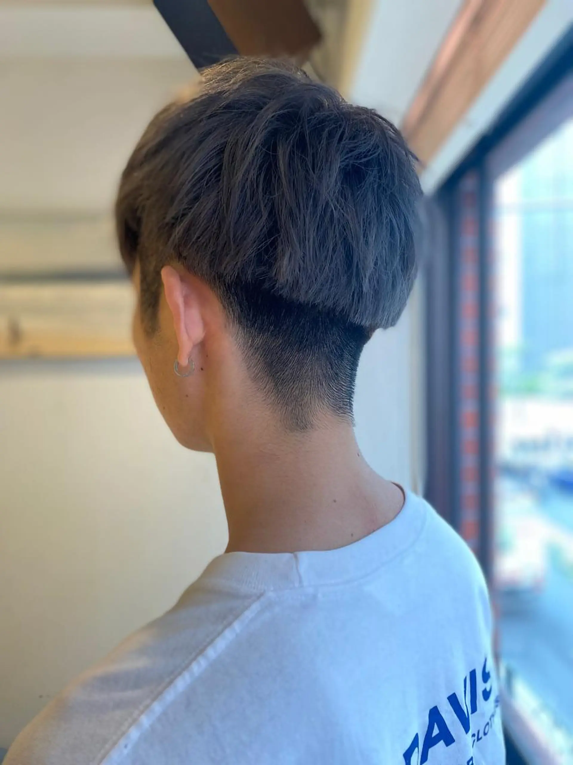 ショート メンズ カット ヘアカラー kawabe maikoのヘアスタイル
