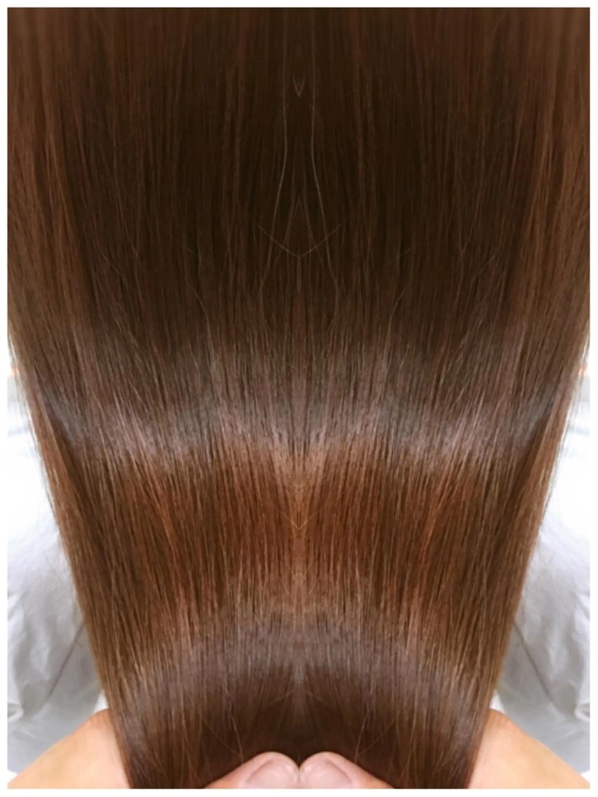 セミロング カラー トリートメント カット 縮毛矯正 トリートメント SAYA LABO所属・FUTAGAMI KENICHIのヘアスタイル
