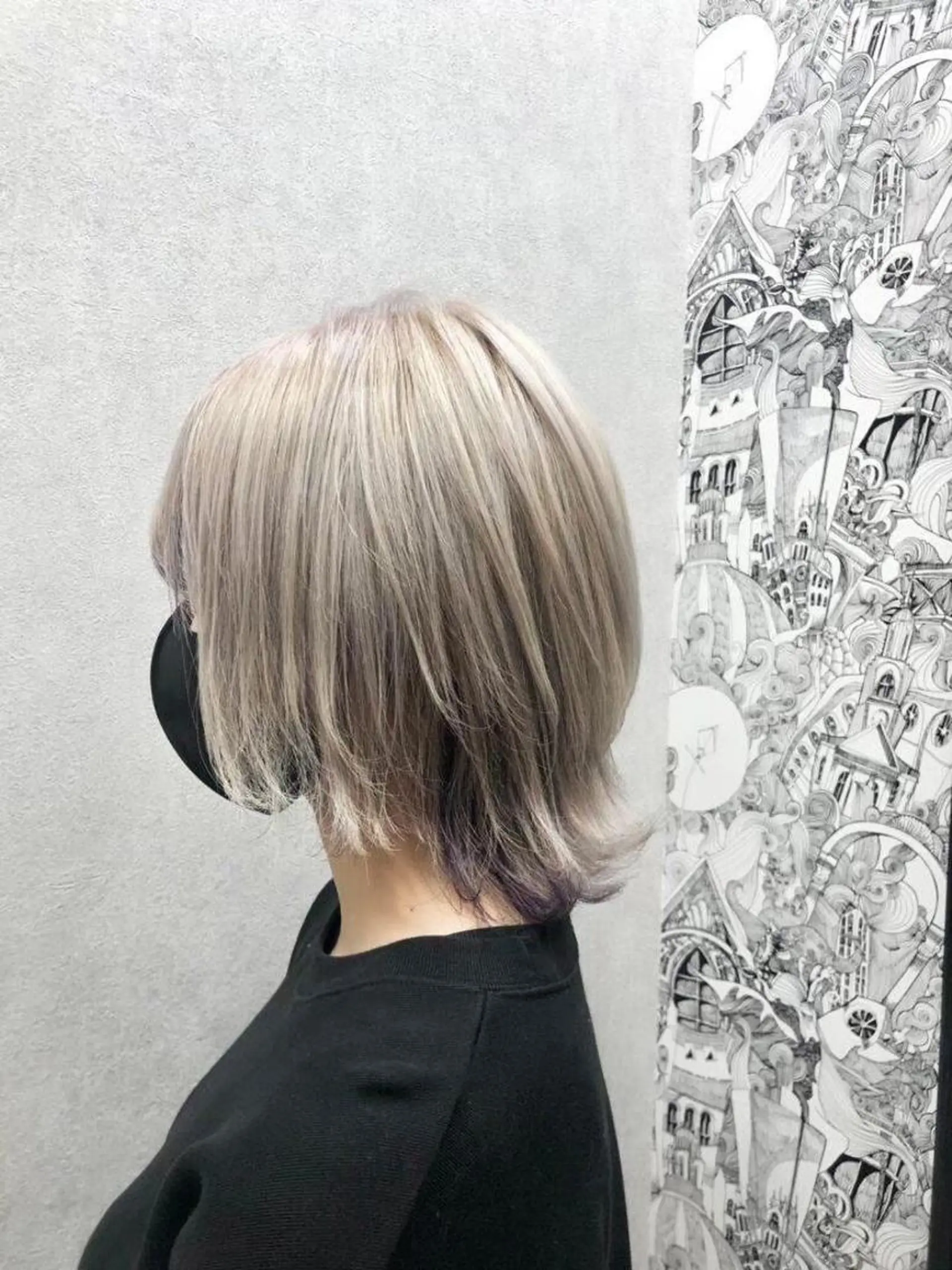 ミディアム カラー 豊中/メンズ特化 岡田 龍之介のヘアスタイル
