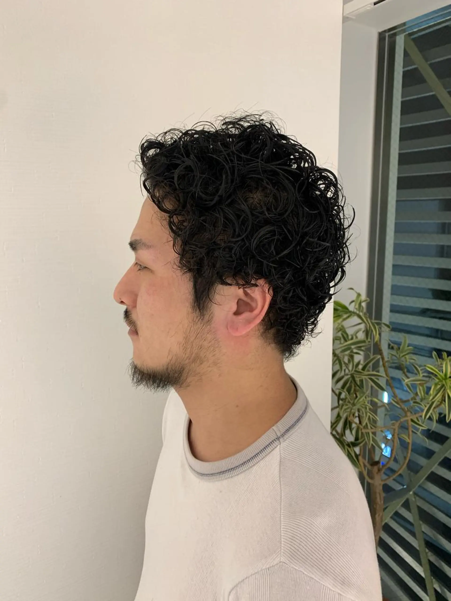ショート メンズ メンズパーマ カット パーマ トリートメント ✨髪のソムリエ✨ 岩川和生（店長）🦄のヘアスタイル