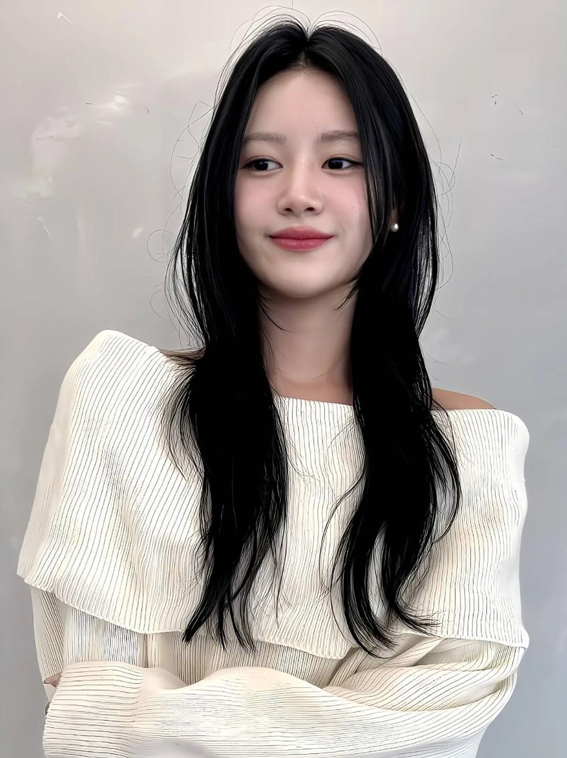 ロング ヘアカラー エクステ 韓国特化型 エクステ、カラー専門のヘアスタイル