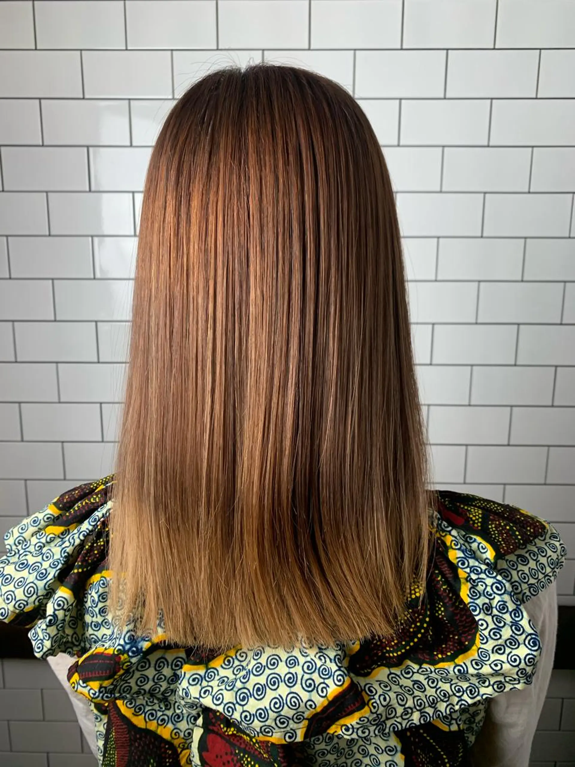 セミロング トリートメント 酸熱トリートメント カット トリートメント 妙見 知洋のヘアスタイル