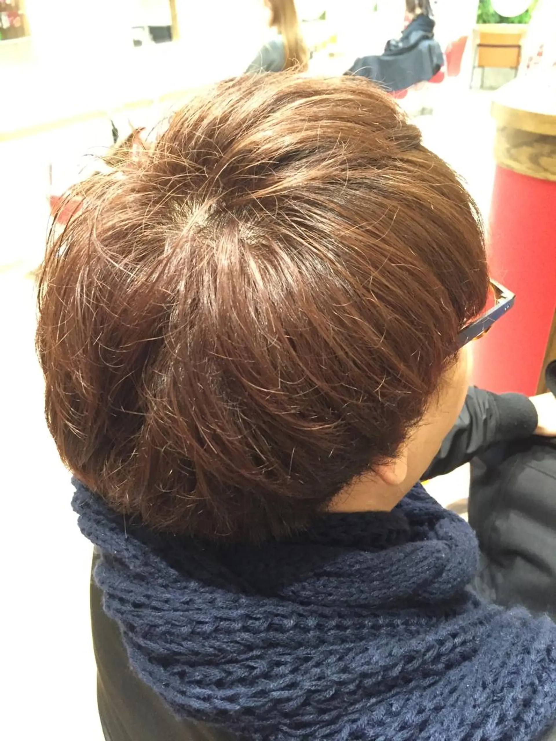 ショート カラー メンズ 吉岡 三四朗のヘアスタイル