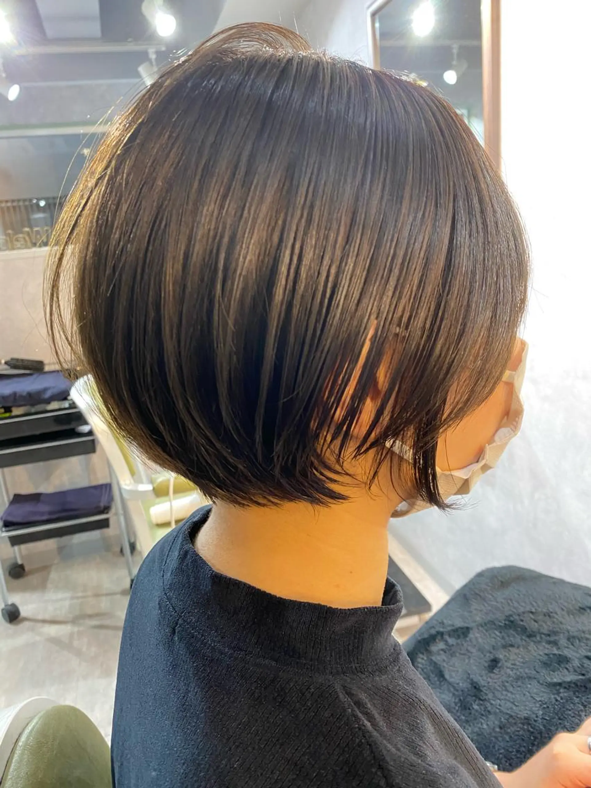 ショート カラー カット ヘアカラー トリートメント lmu by if所属・久保 亮太のヘアスタイル