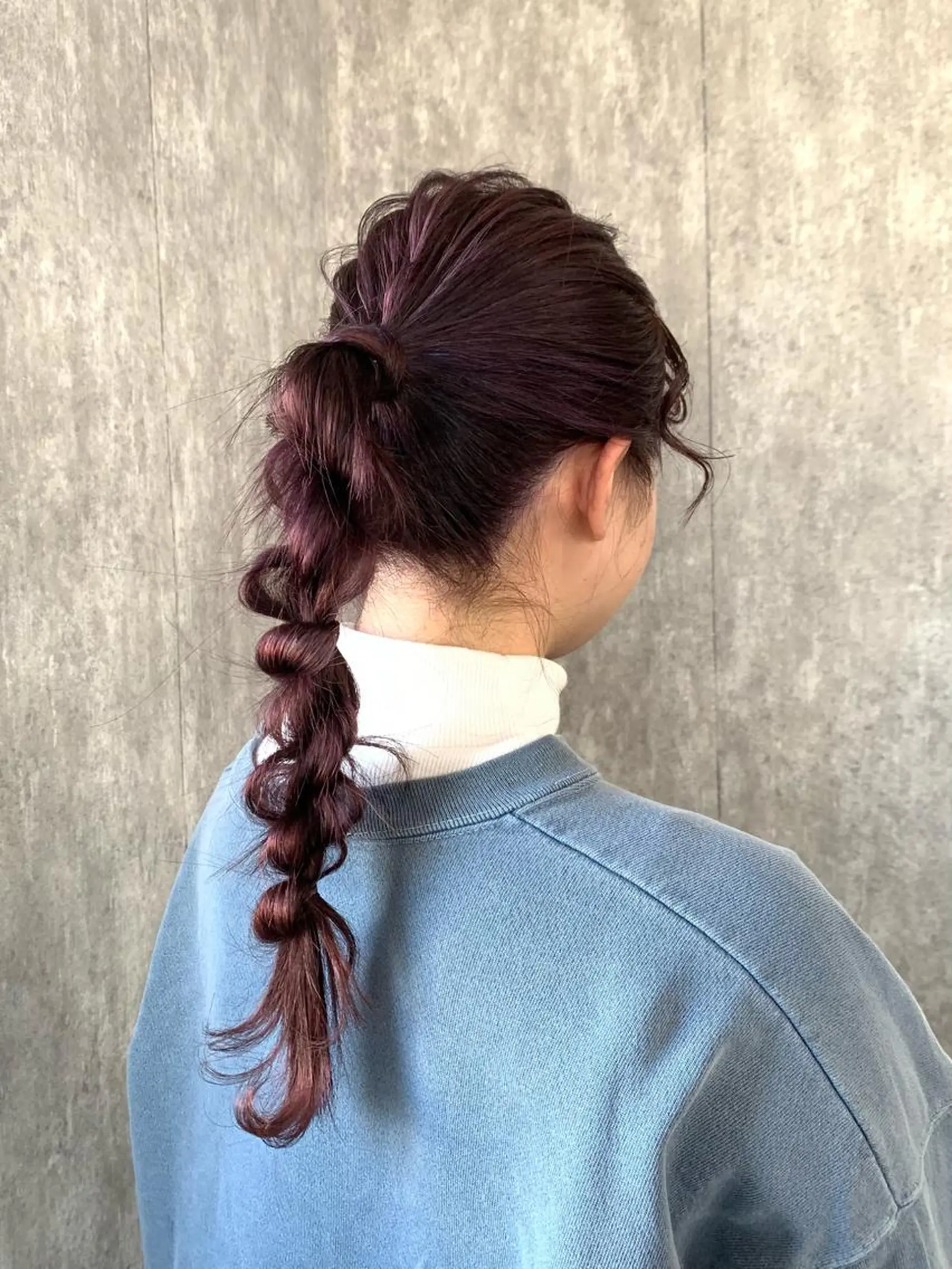 カラー ピンクカラー バイオレットカラー Emma ecole所属・Emma ecole /栄/RIOのヘアスタイル