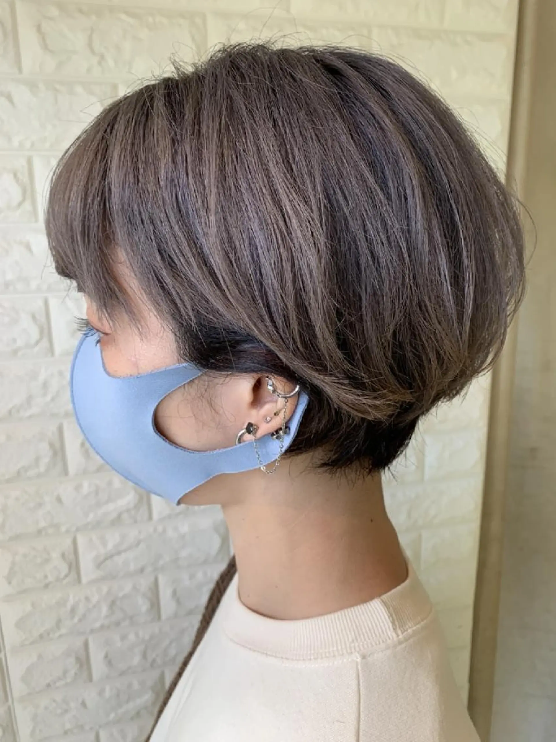 ショート 小顔カット カット ヘアカラー トリートメント sohee【ソヒ】 305号室のヘアスタイル